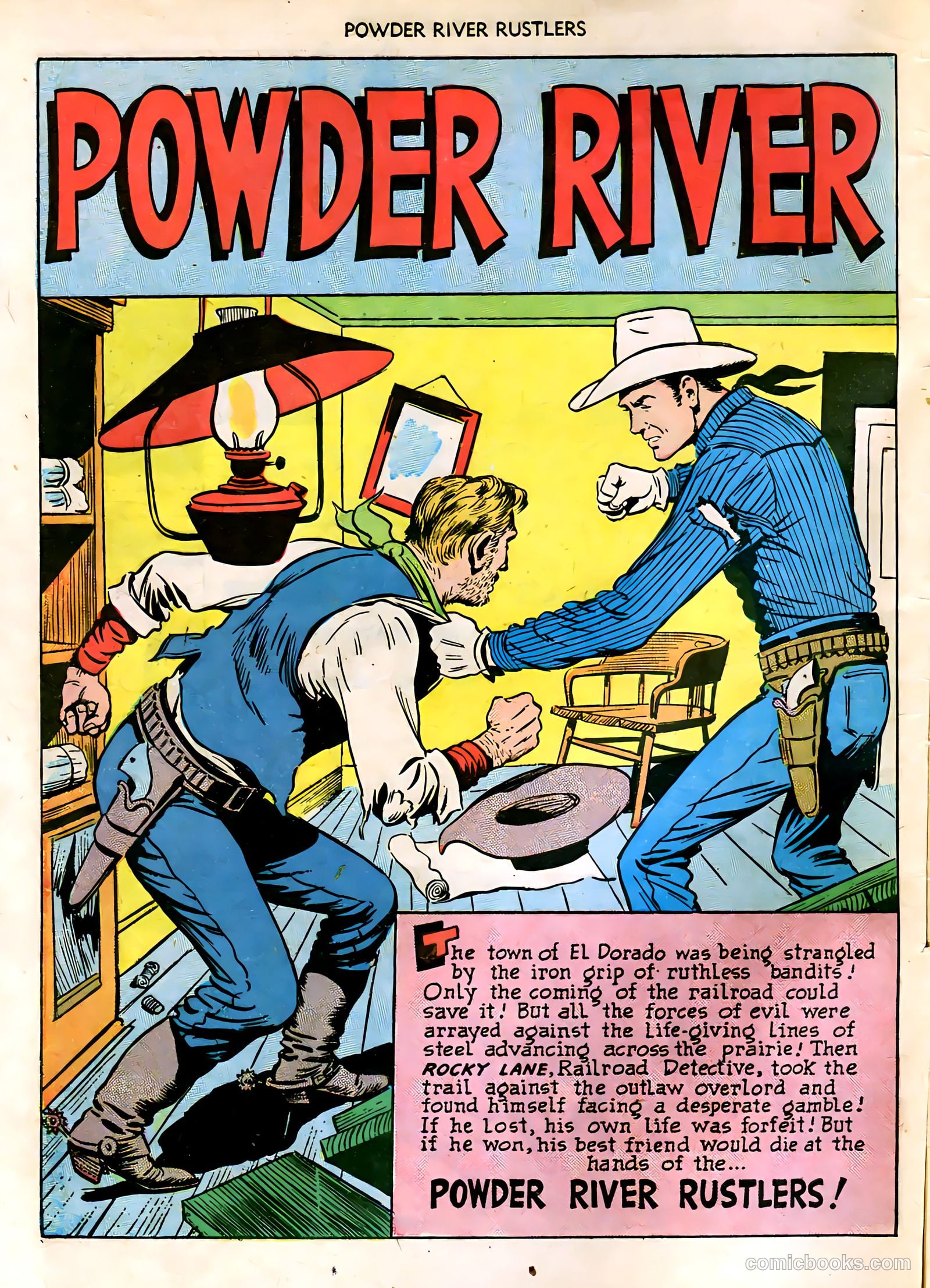 Powder River Rustlers #1 (1950) — page 4 of 35