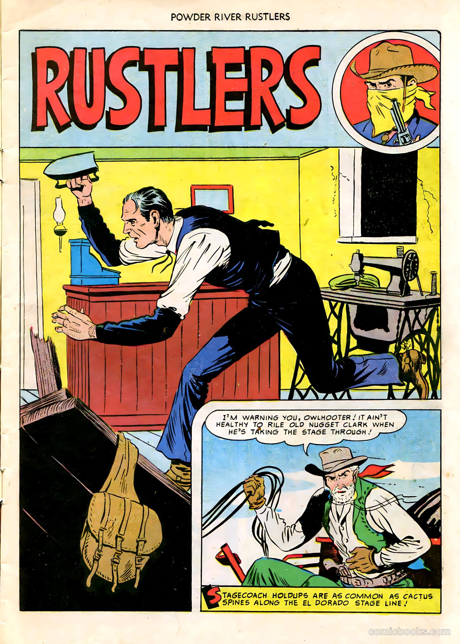 Powder River Rustlers #1 (1950) — page 5 of 35