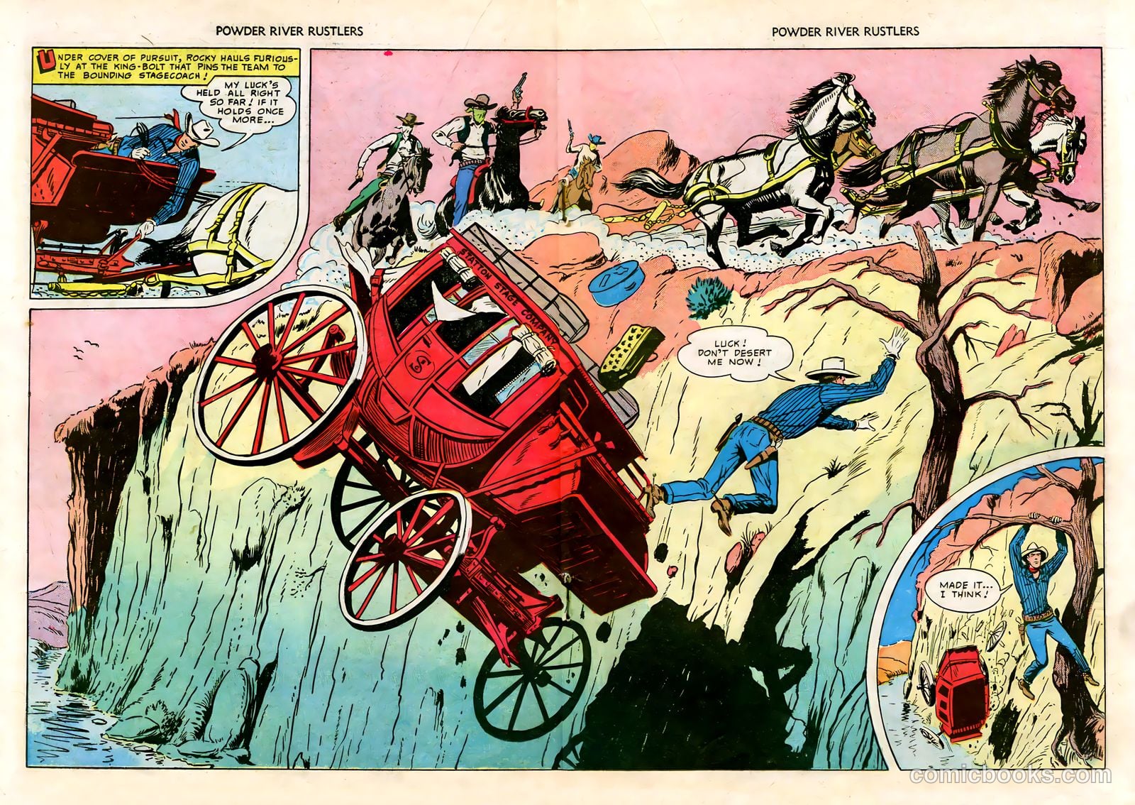 Powder River Rustlers #1 (1950) — page 18 of 35