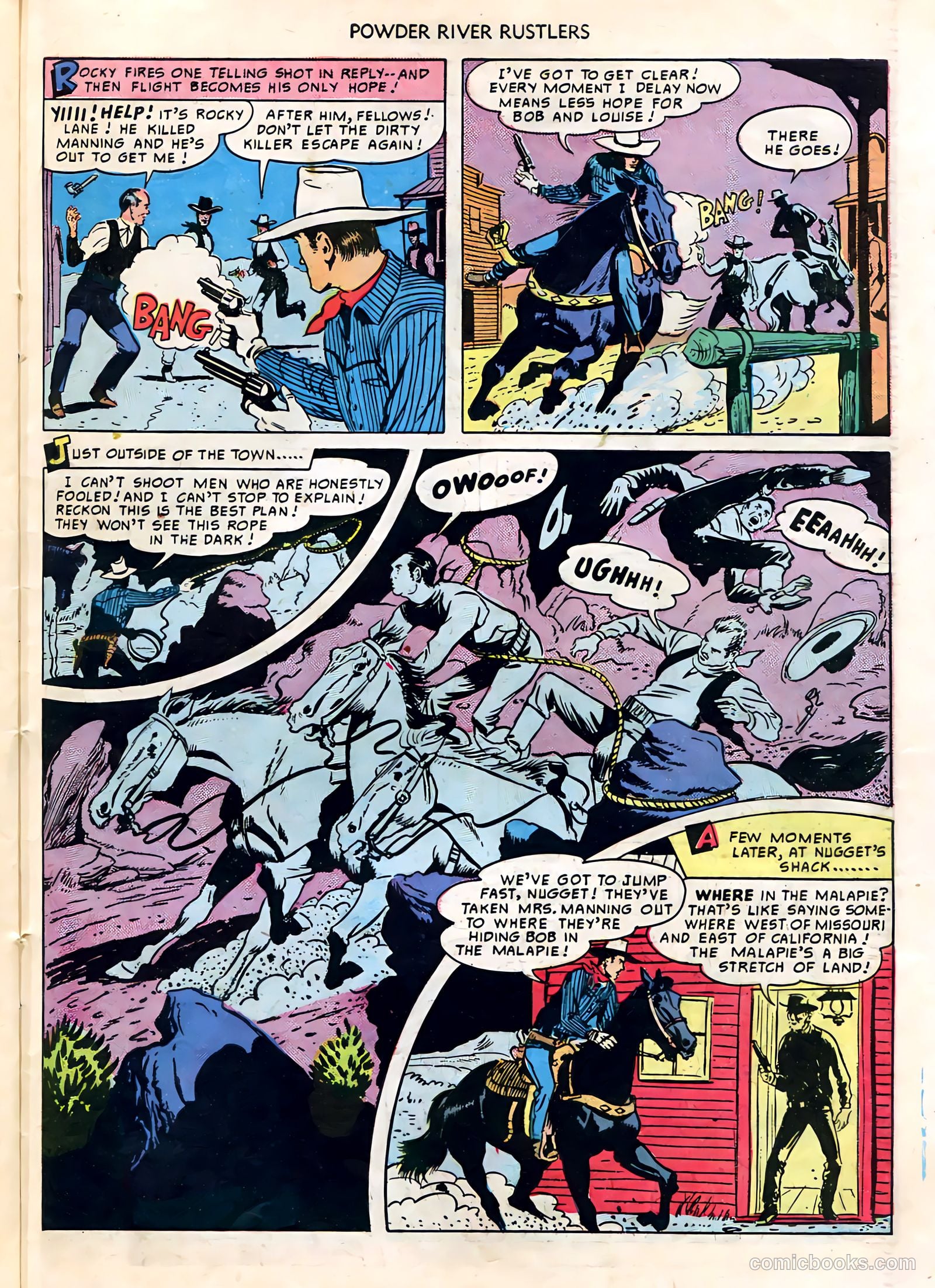 Powder River Rustlers #1 (1950) — page 26 of 35