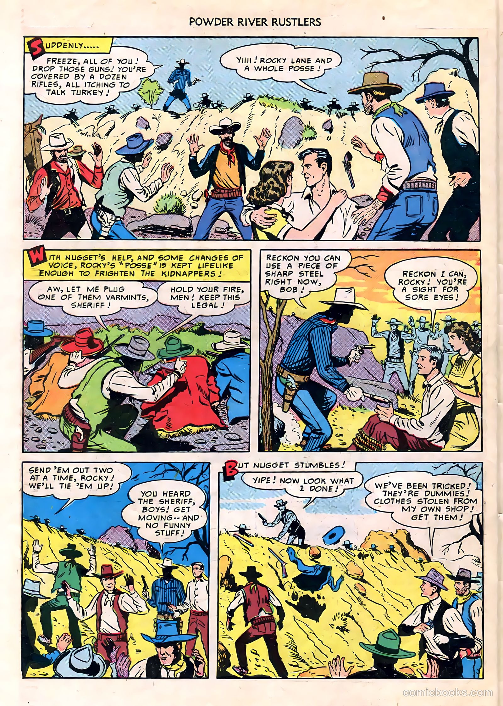 Powder River Rustlers #1 (1950) — page 29 of 35