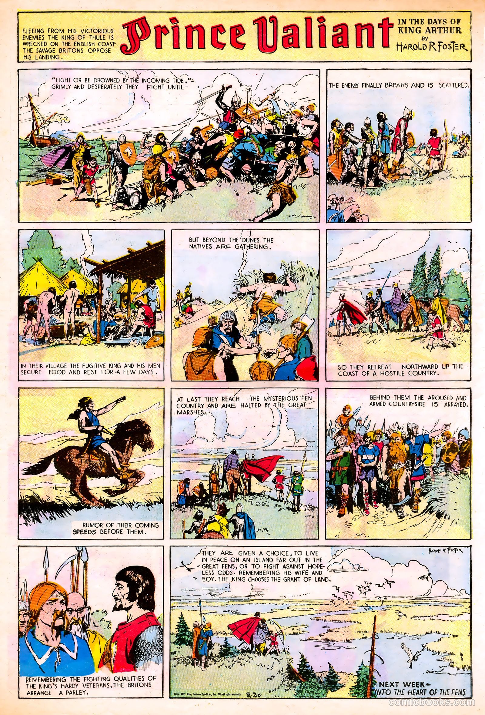Prince Valiant #1 (1937) — page 3 of 46