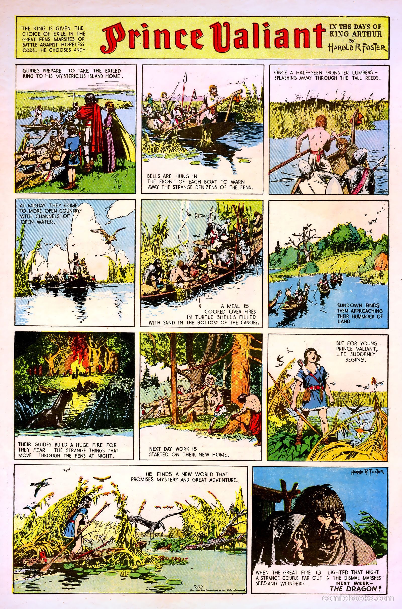Prince Valiant #1 (1937) — page 4 of 46