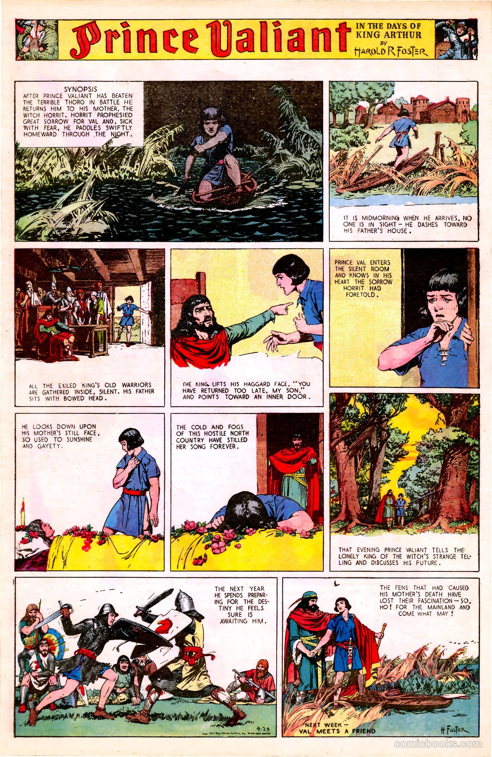 Prince Valiant #1 (1937) — page 12 of 46