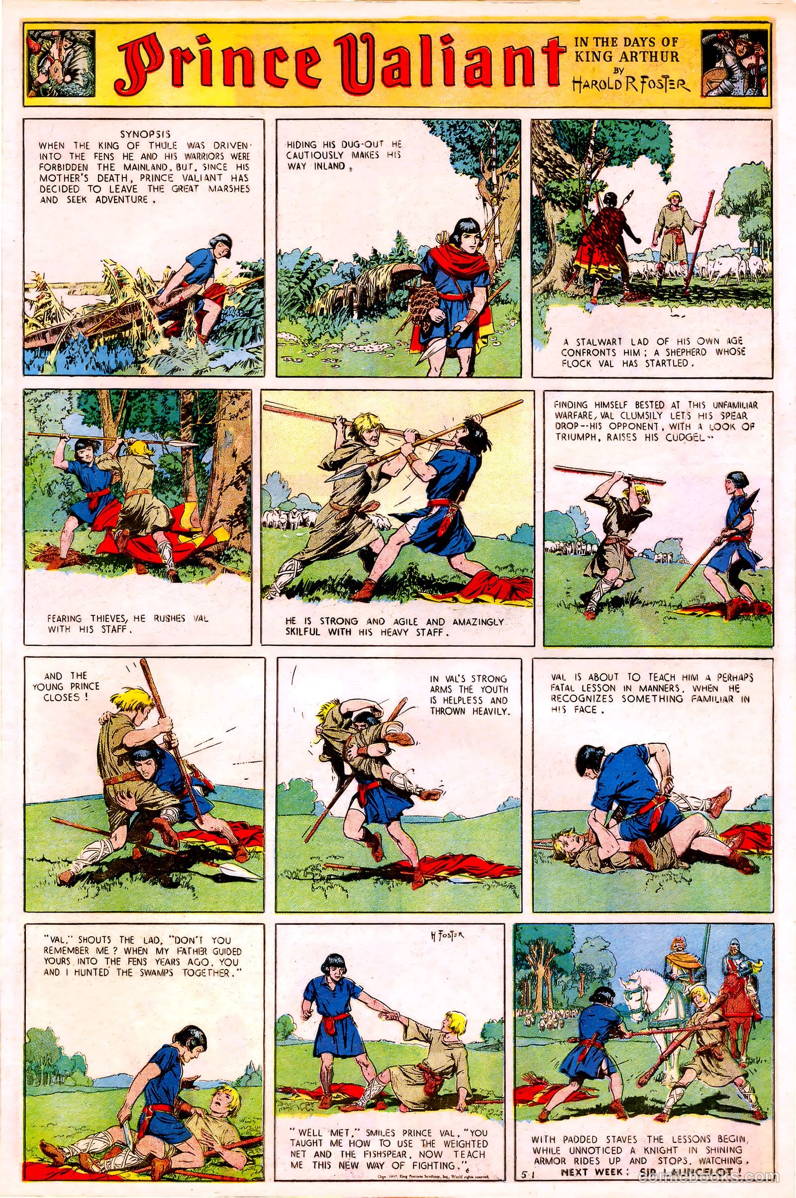 Prince Valiant #1 (1937) — page 13 of 46
