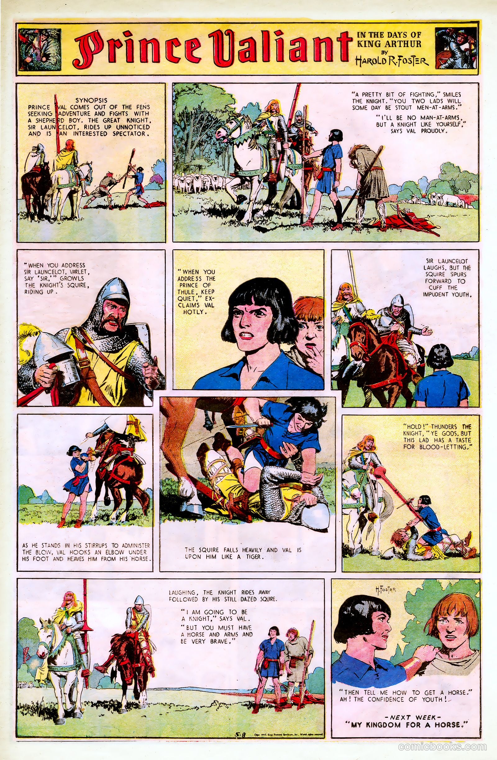 Prince Valiant #1 (1937) — page 14 of 46
