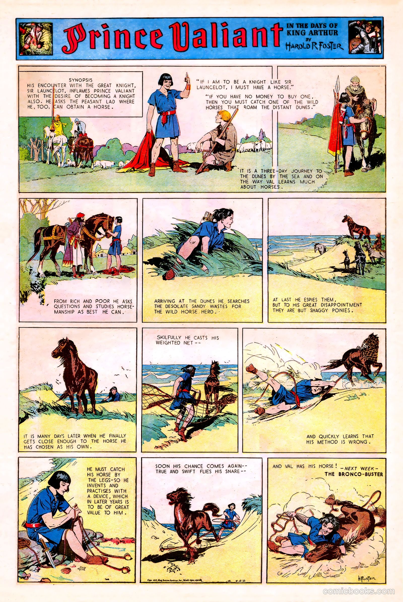 Prince Valiant #1 (1937) — page 15 of 46