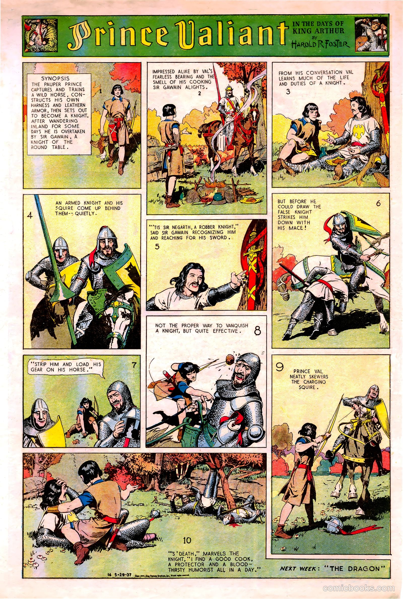Prince Valiant #1 (1937) — page 17 of 46