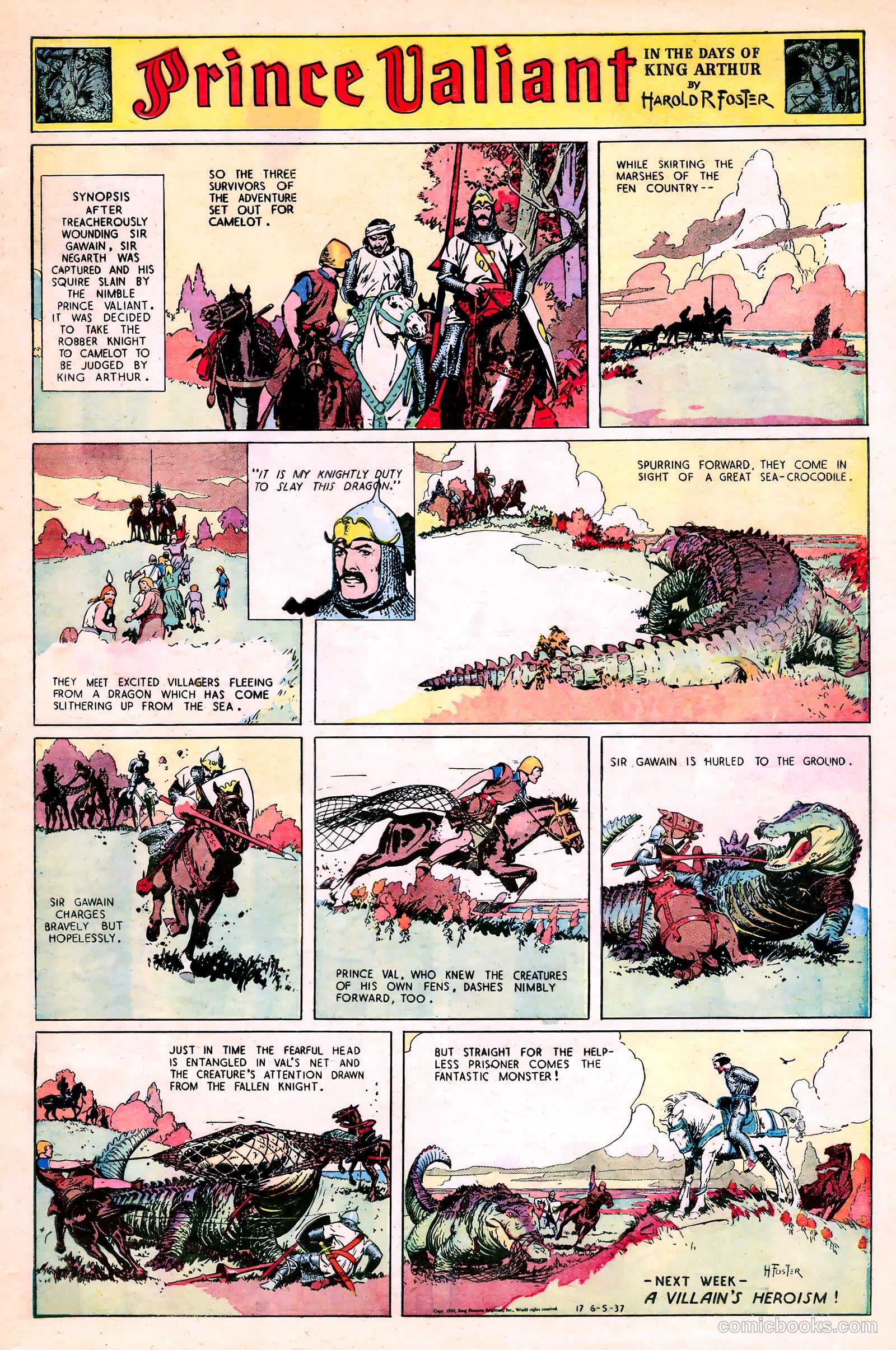 Prince Valiant #1 (1937) — page 18 of 46