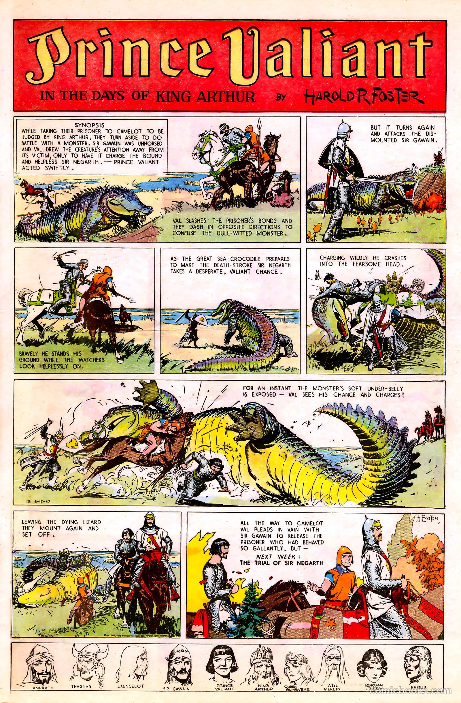 Prince Valiant #1 (1937) — page 19 of 46