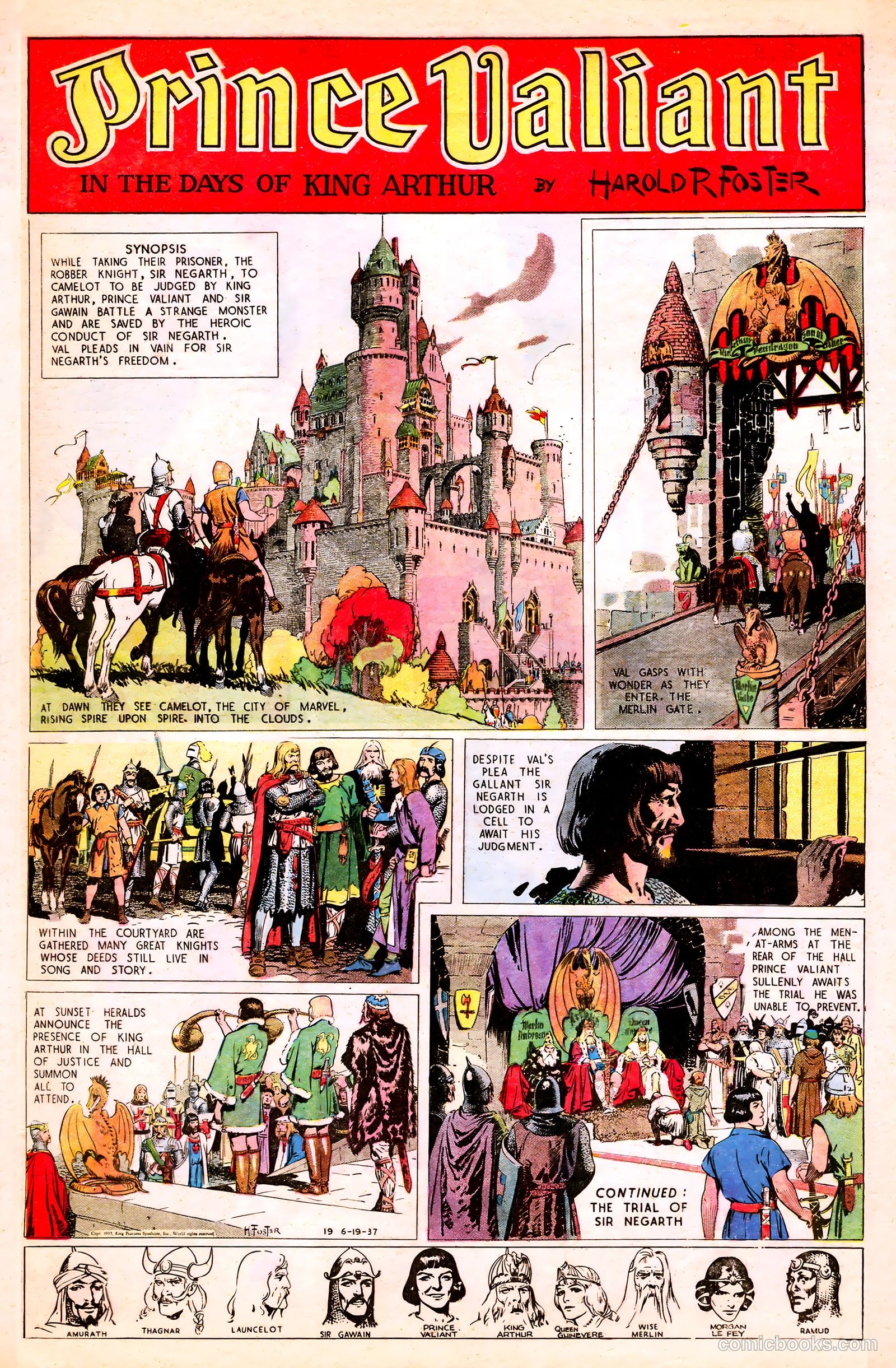 Prince Valiant #1 (1937) — page 20 of 46