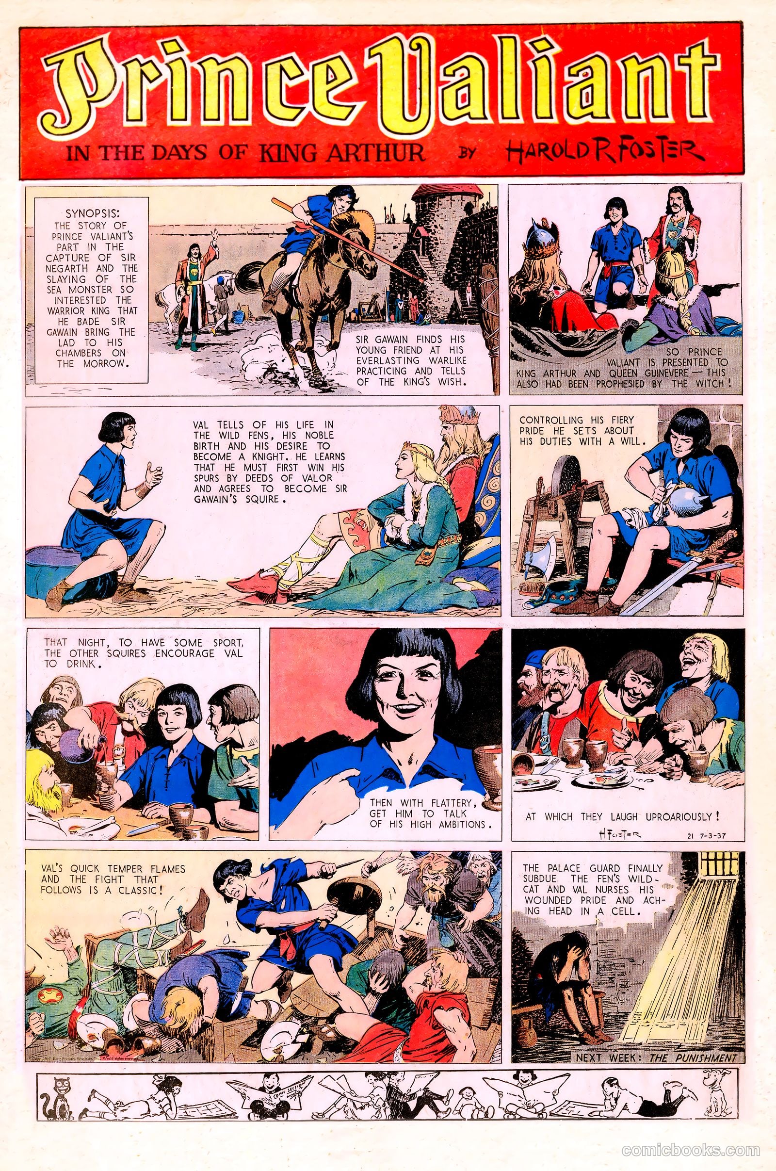 Prince Valiant #1 (1937) — page 22 of 46