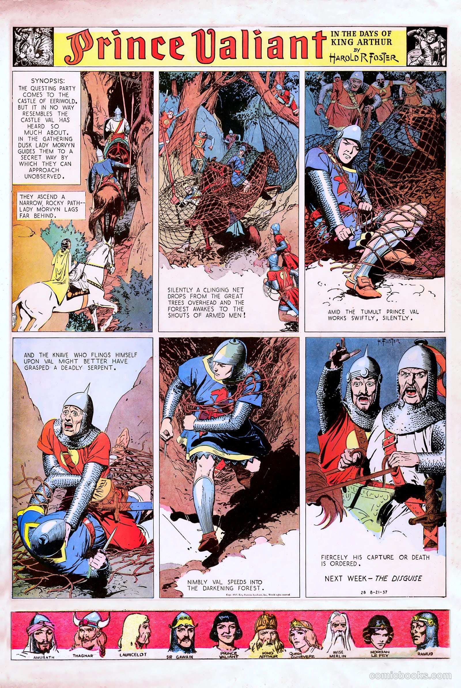 Prince Valiant #1 (1937) — page 29 of 46