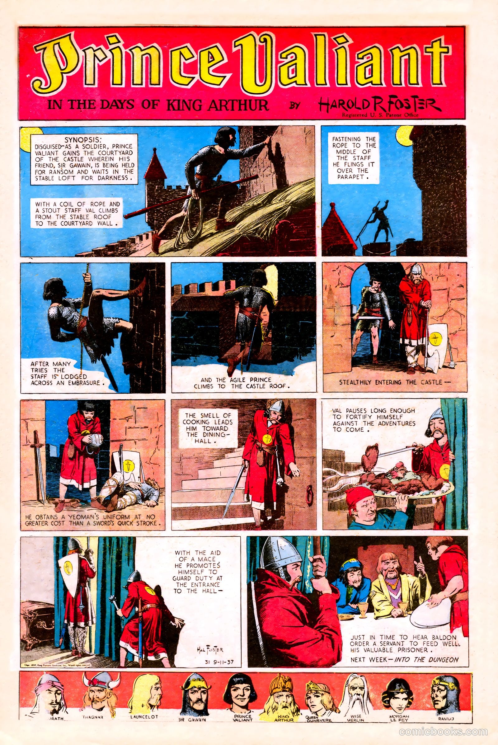 Prince Valiant #1 (1937) — page 32 of 46