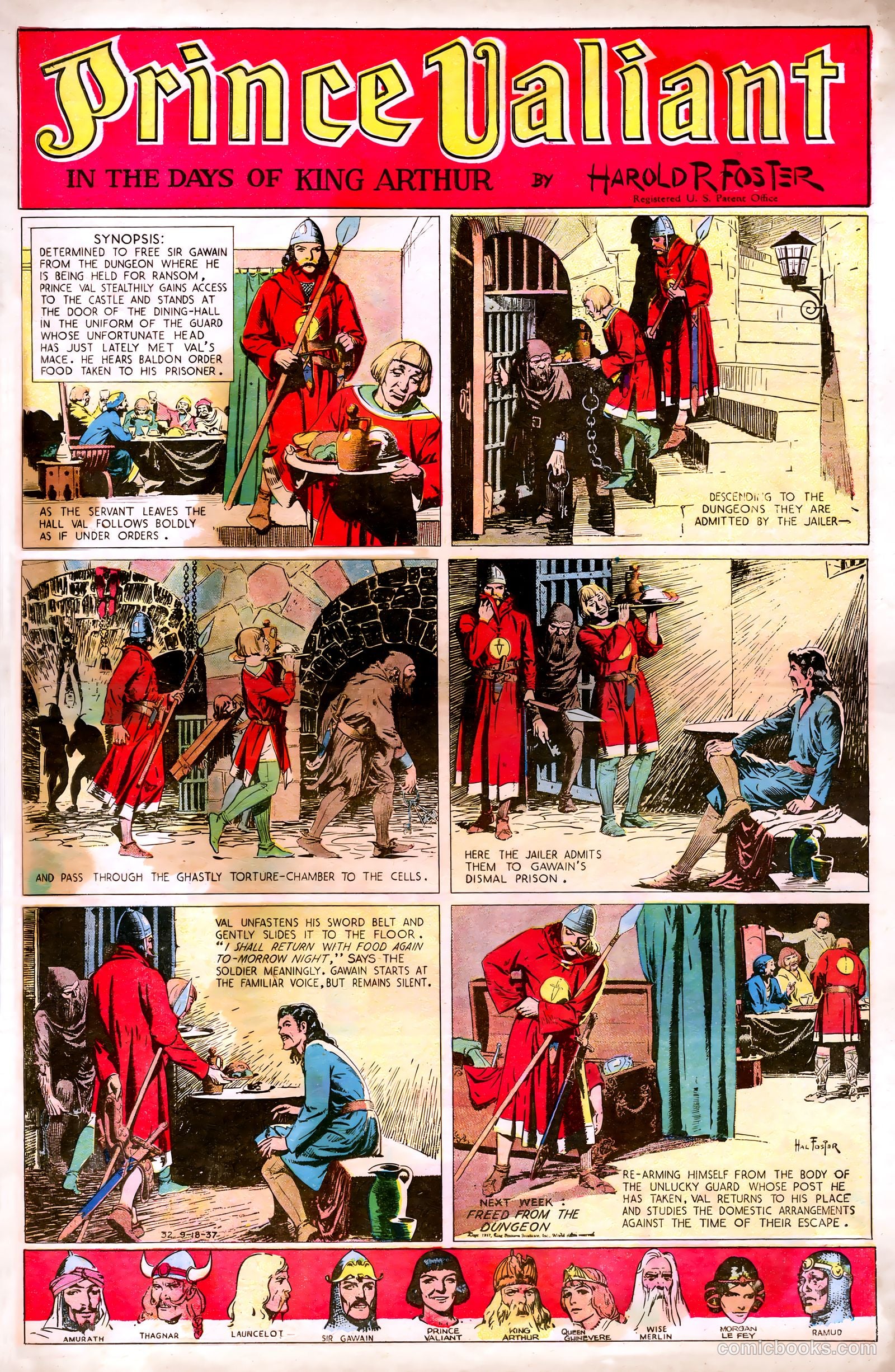 Prince Valiant #1 (1937) — page 33 of 46