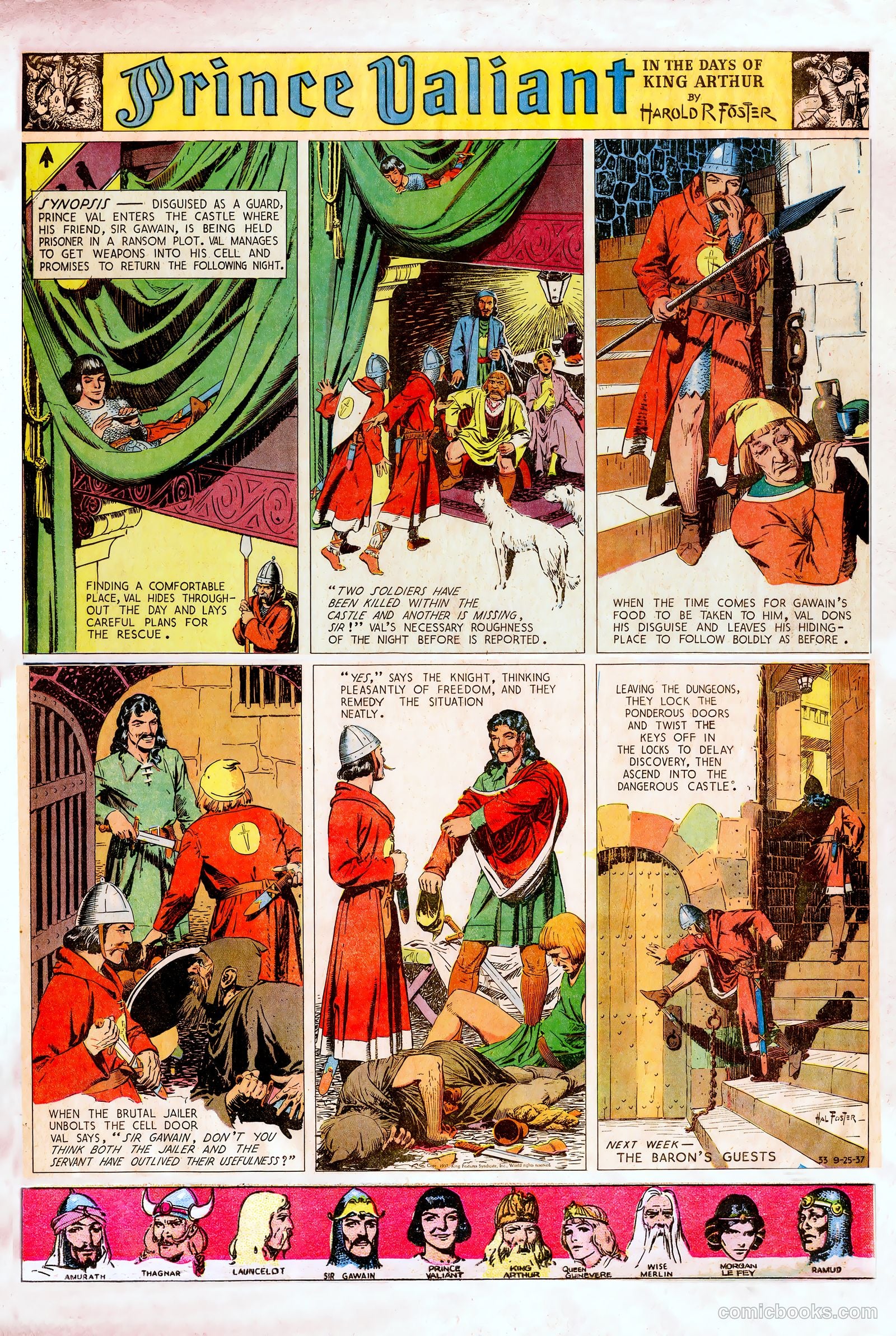 Prince Valiant #1 (1937) — page 34 of 46