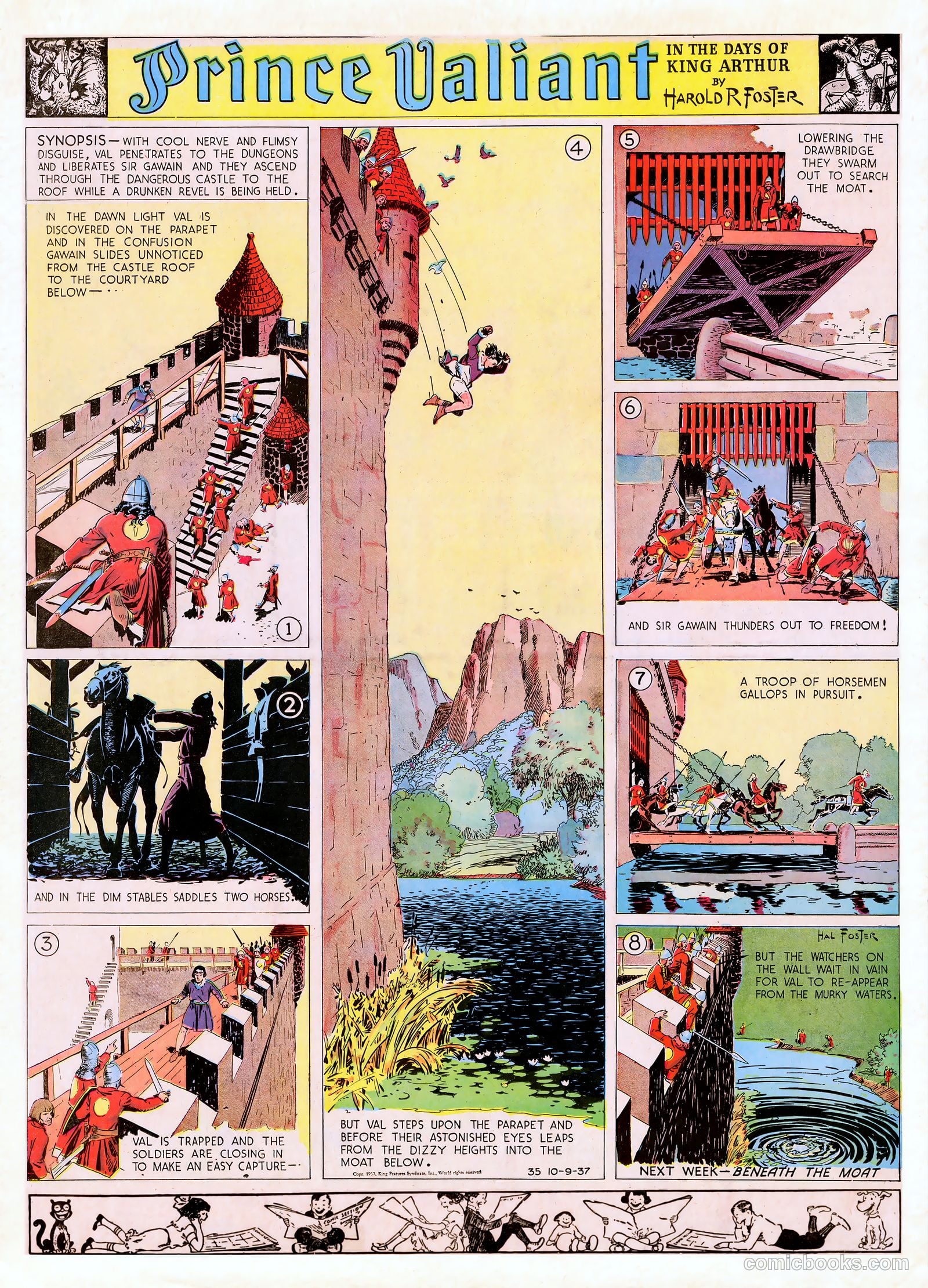 Prince Valiant #1 (1937) — page 36 of 46