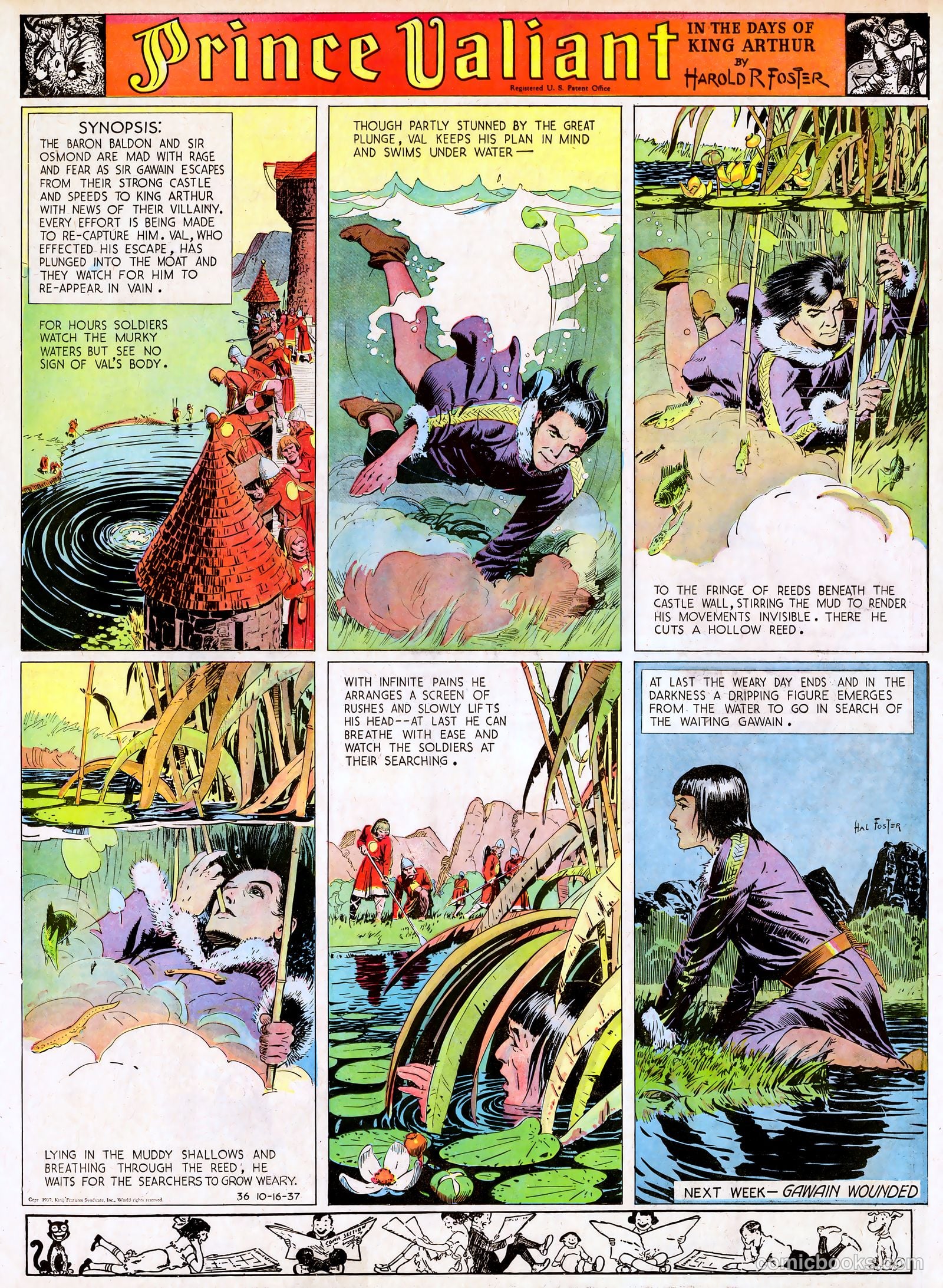 Prince Valiant #1 (1937) — page 37 of 46