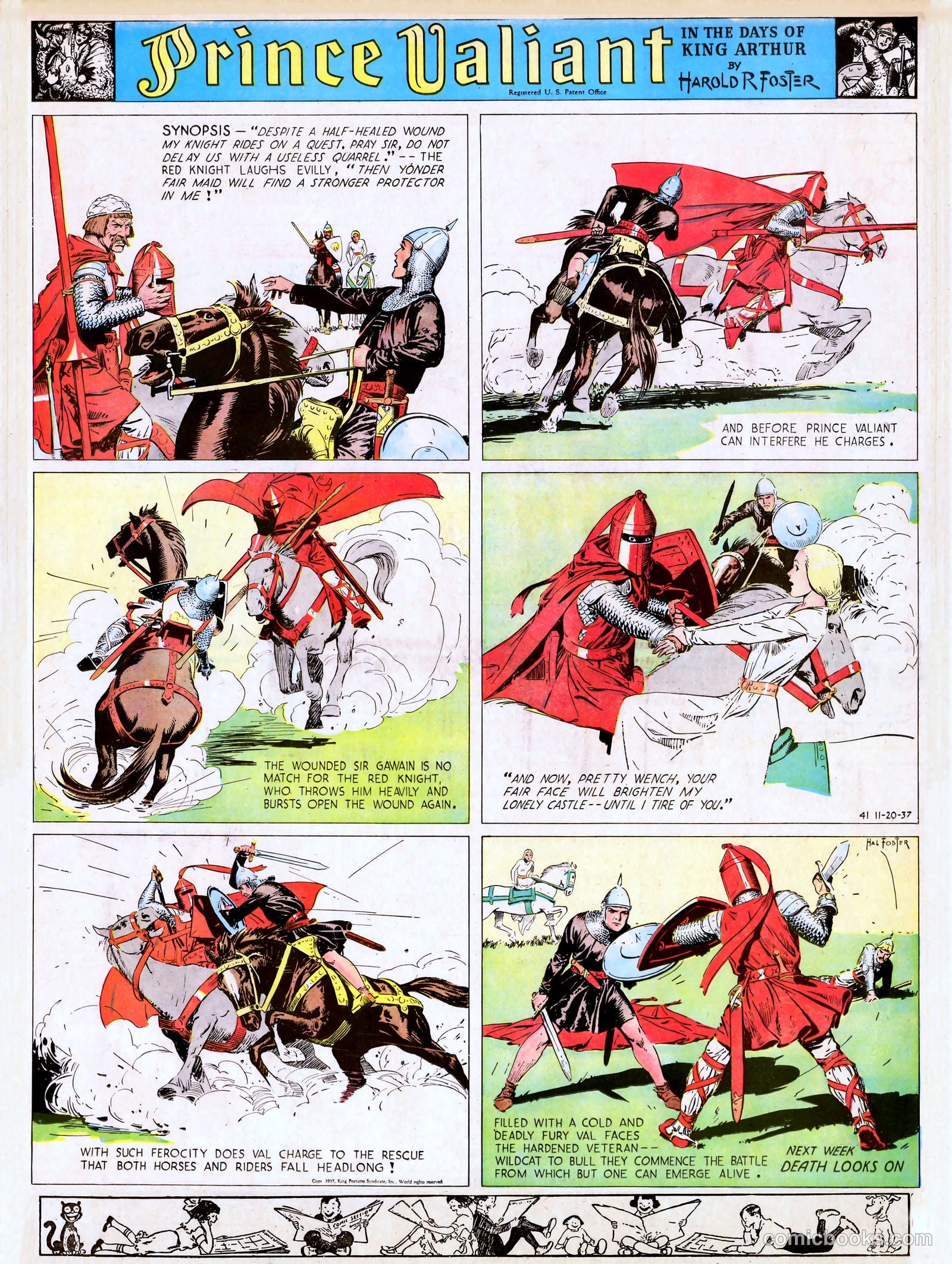 Prince Valiant #1 (1937) — page 42 of 46