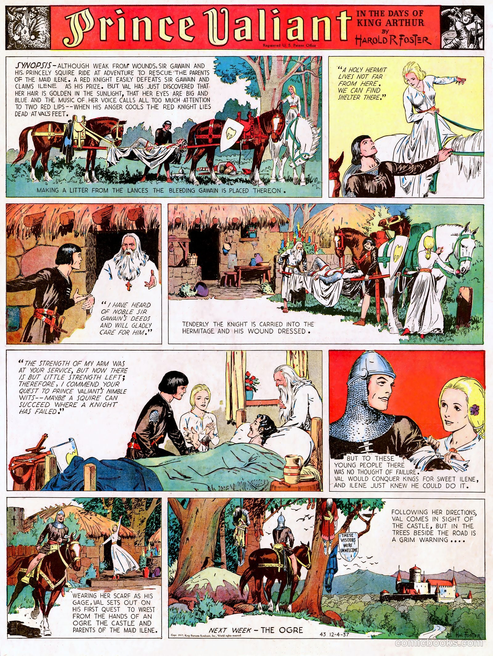 Prince Valiant #1 (1937) — page 44 of 46