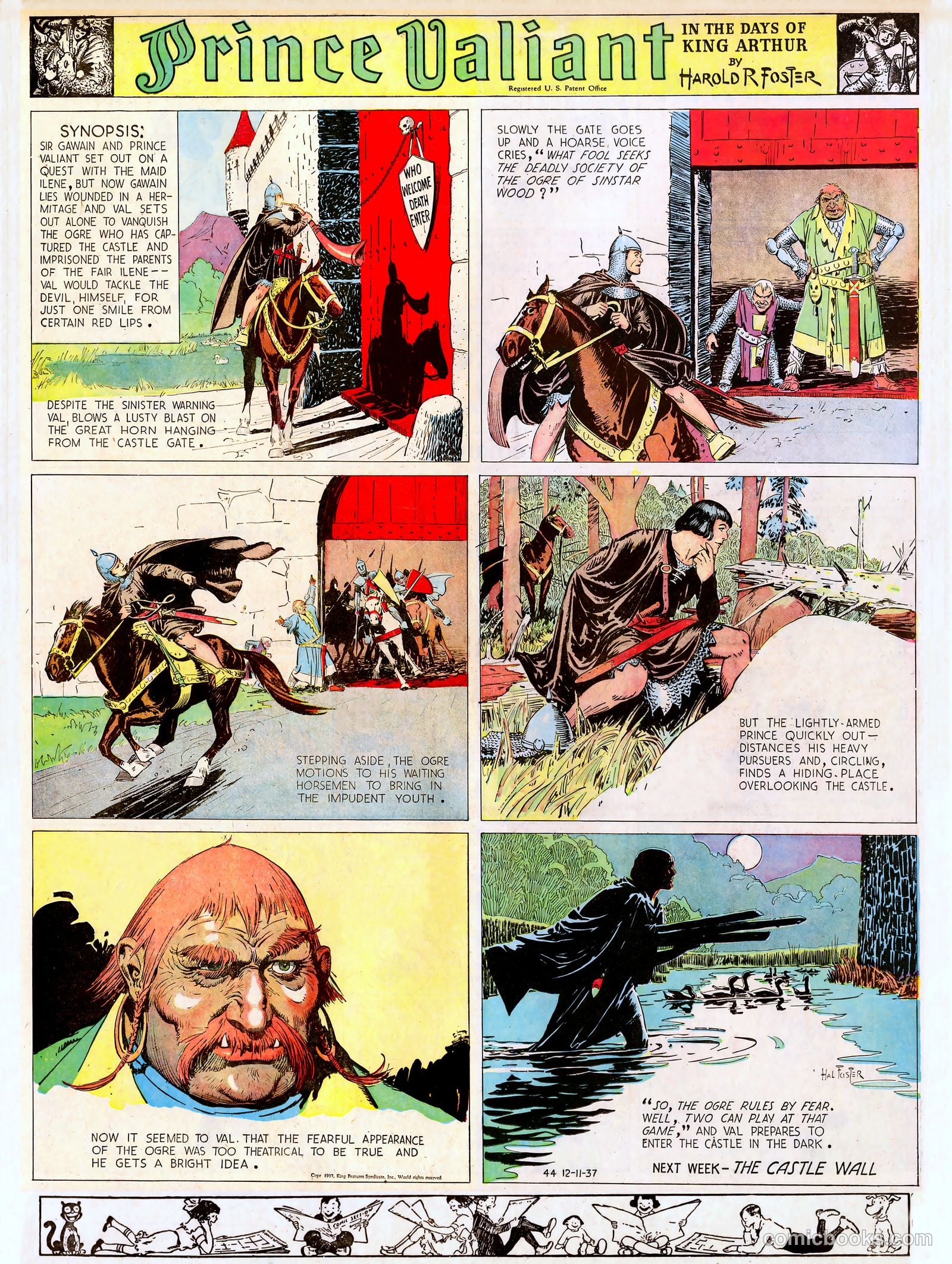 Prince Valiant #1 (1937) — page 45 of 46