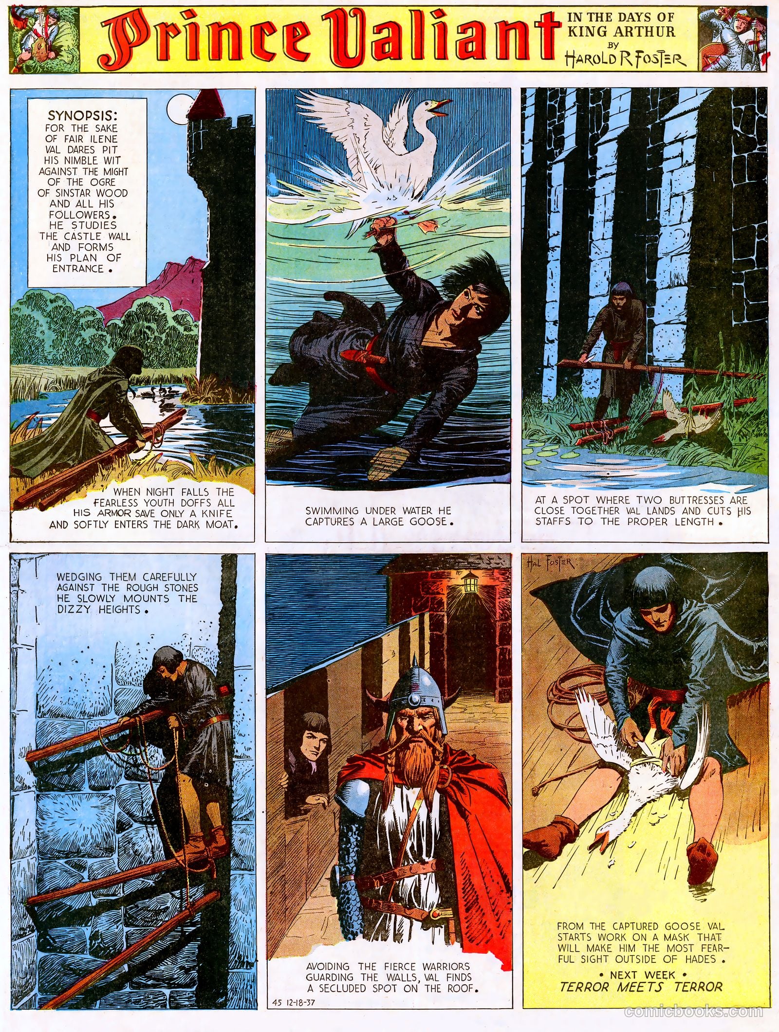 Prince Valiant #1 (1937) — page 46 of 46