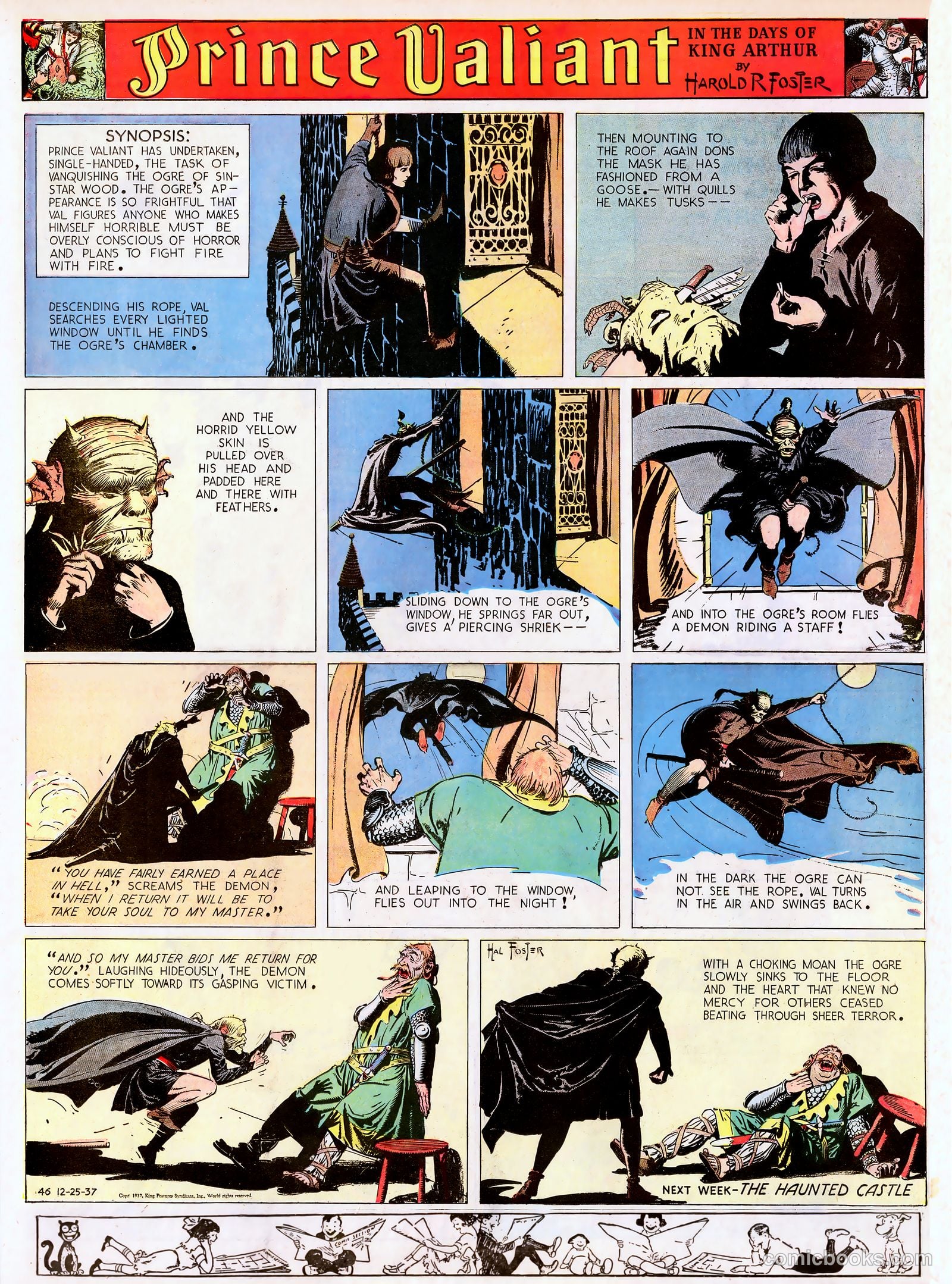 Prince Valiant #1 (1937) — page 47 of 46