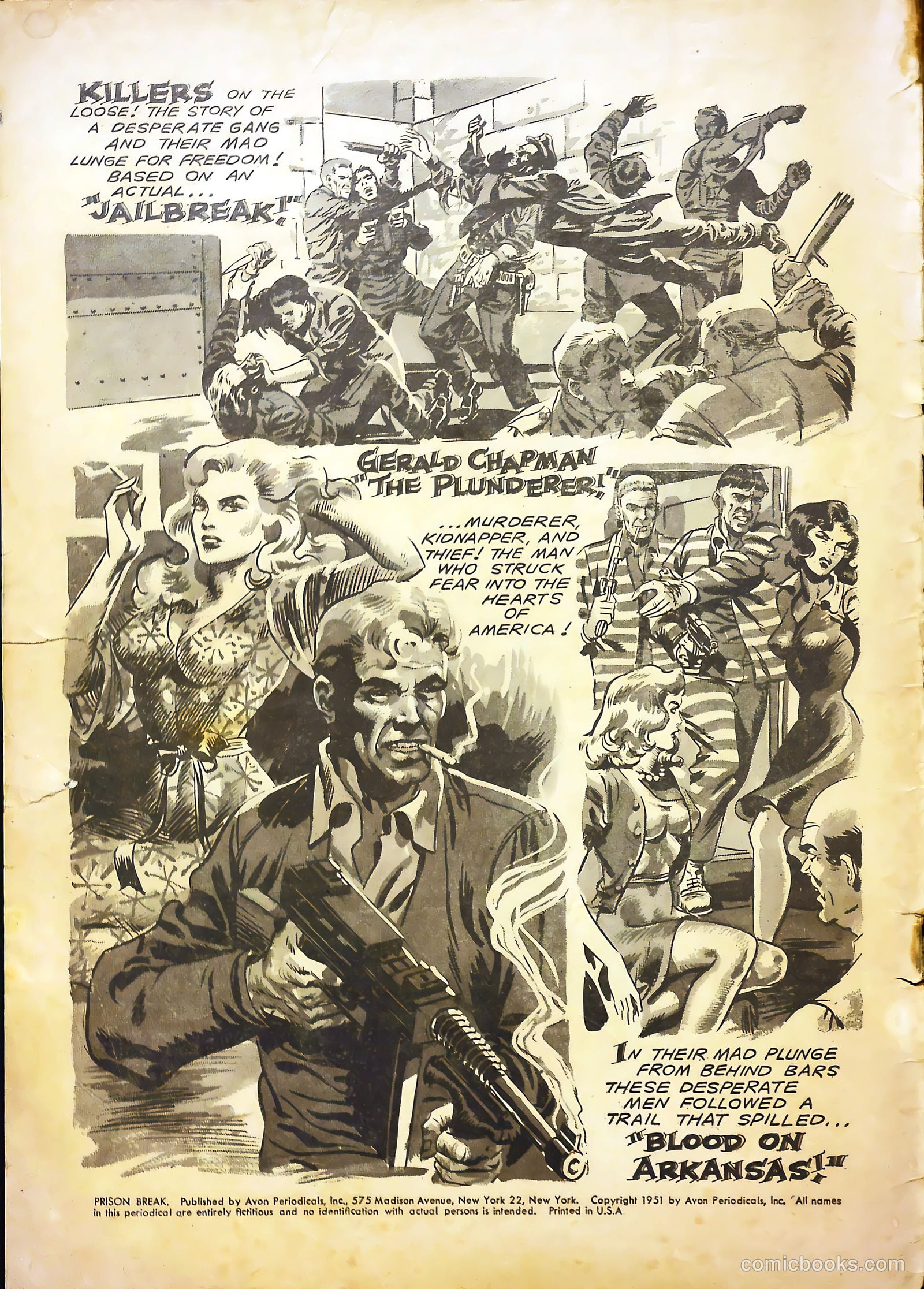 Prison Break! #1 (1951) — page 2 of 36