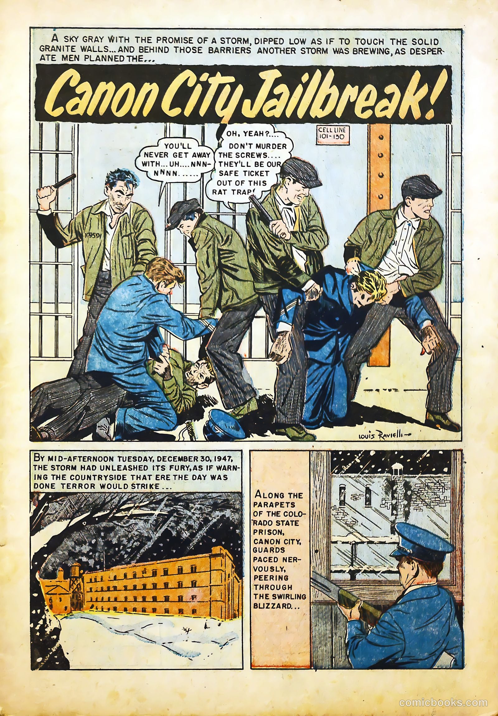 Prison Break! #1 (1951) — page 3 of 36