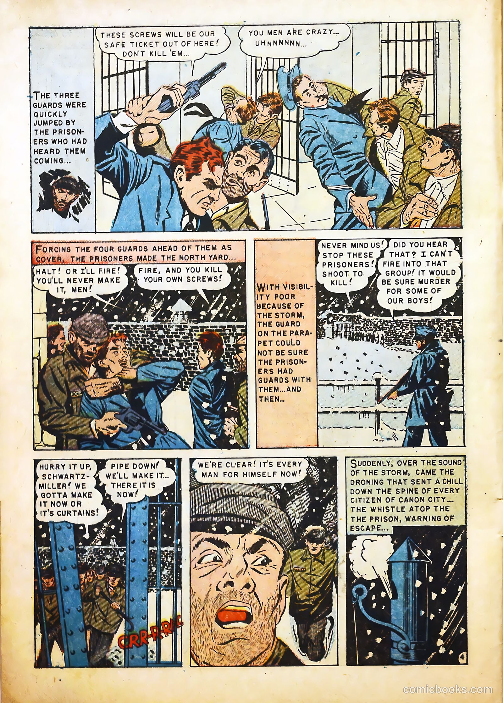 Prison Break! #1 (1951) — page 6 of 36