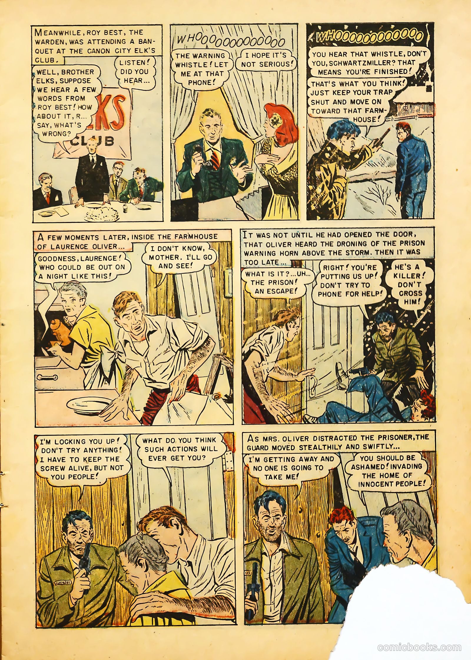 Prison Break! #1 (1951) — page 7 of 36