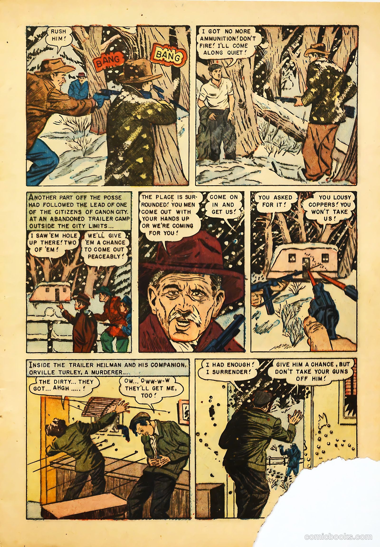 Prison Break! #1 (1951) — page 9 of 36