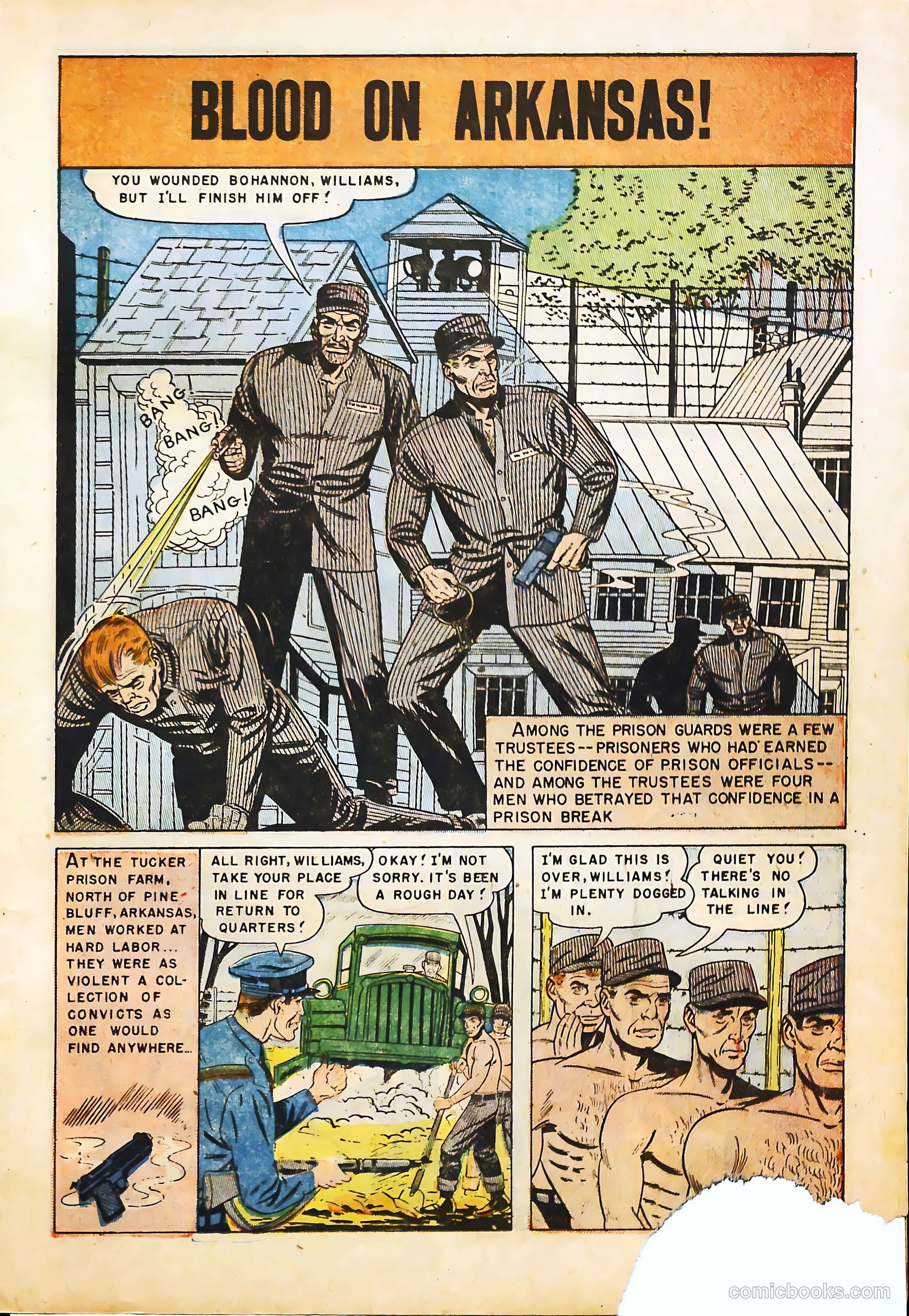 Prison Break! #1 (1951) — page 11 of 36