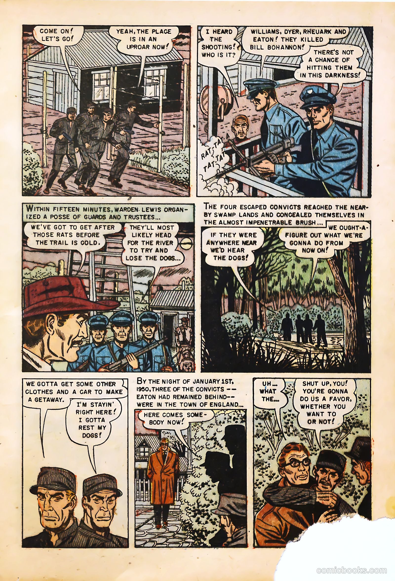 Prison Break! #1 (1951) — page 13 of 36