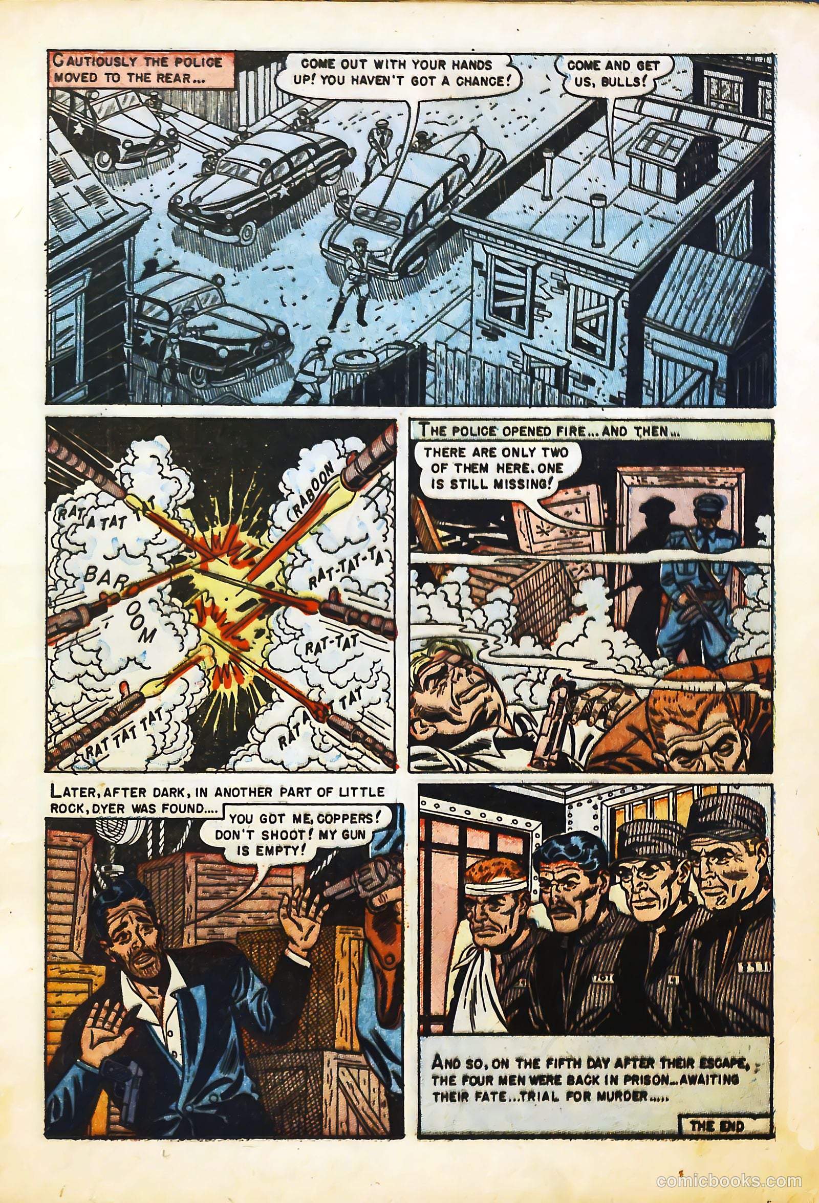Prison Break! #1 (1951) — page 17 of 36
