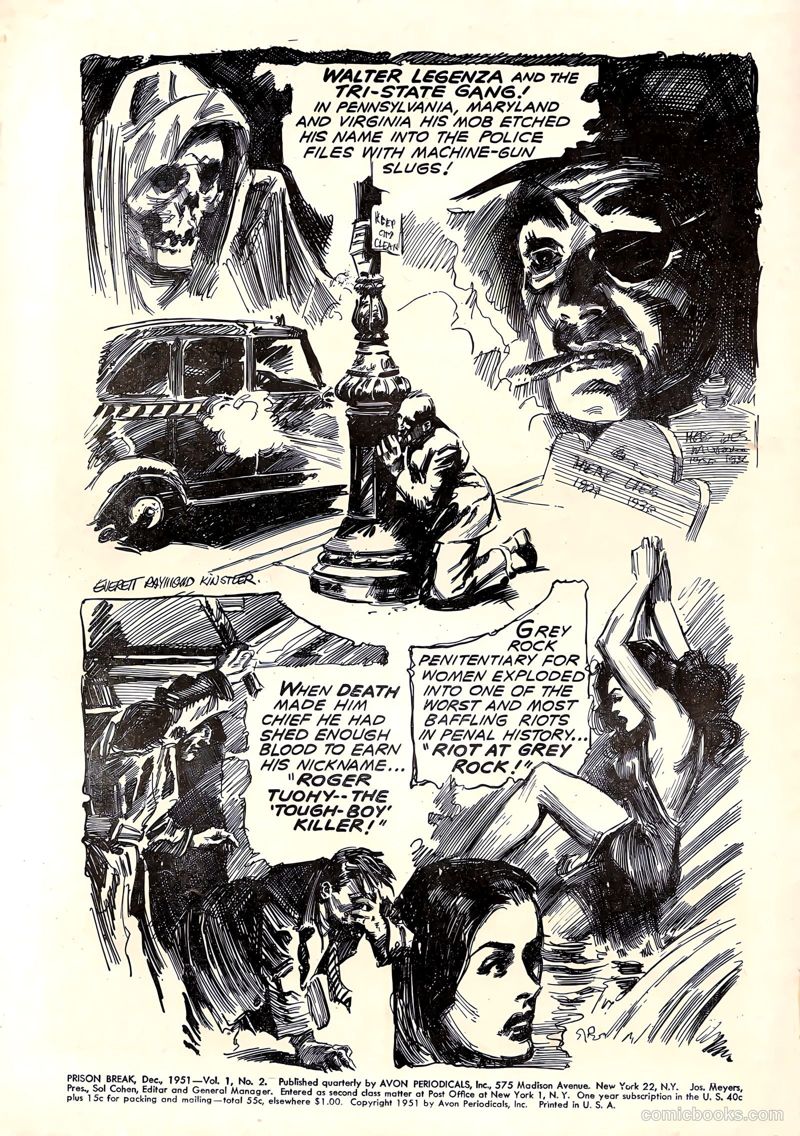 Prison Break! #2 (1951) — page 2 of 36