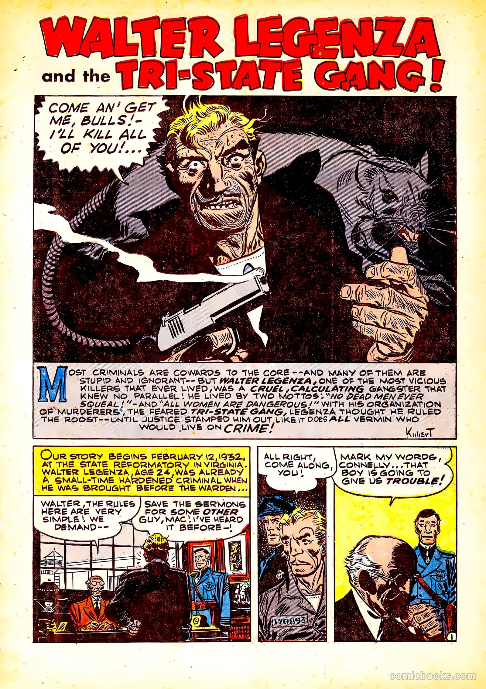 Prison Break! #2 (1951) — page 3 of 36