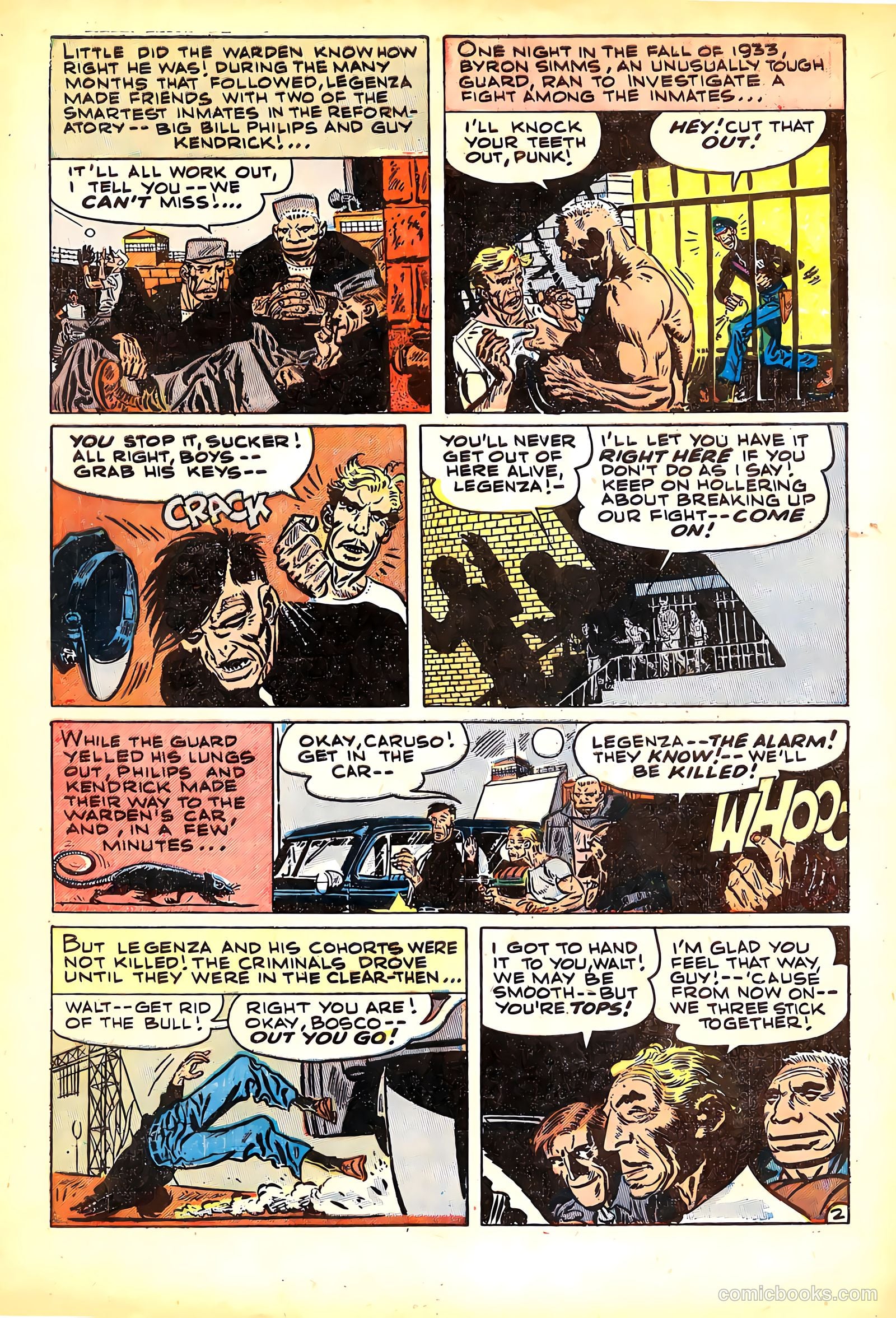 Prison Break! #2 (1951) — page 4 of 36