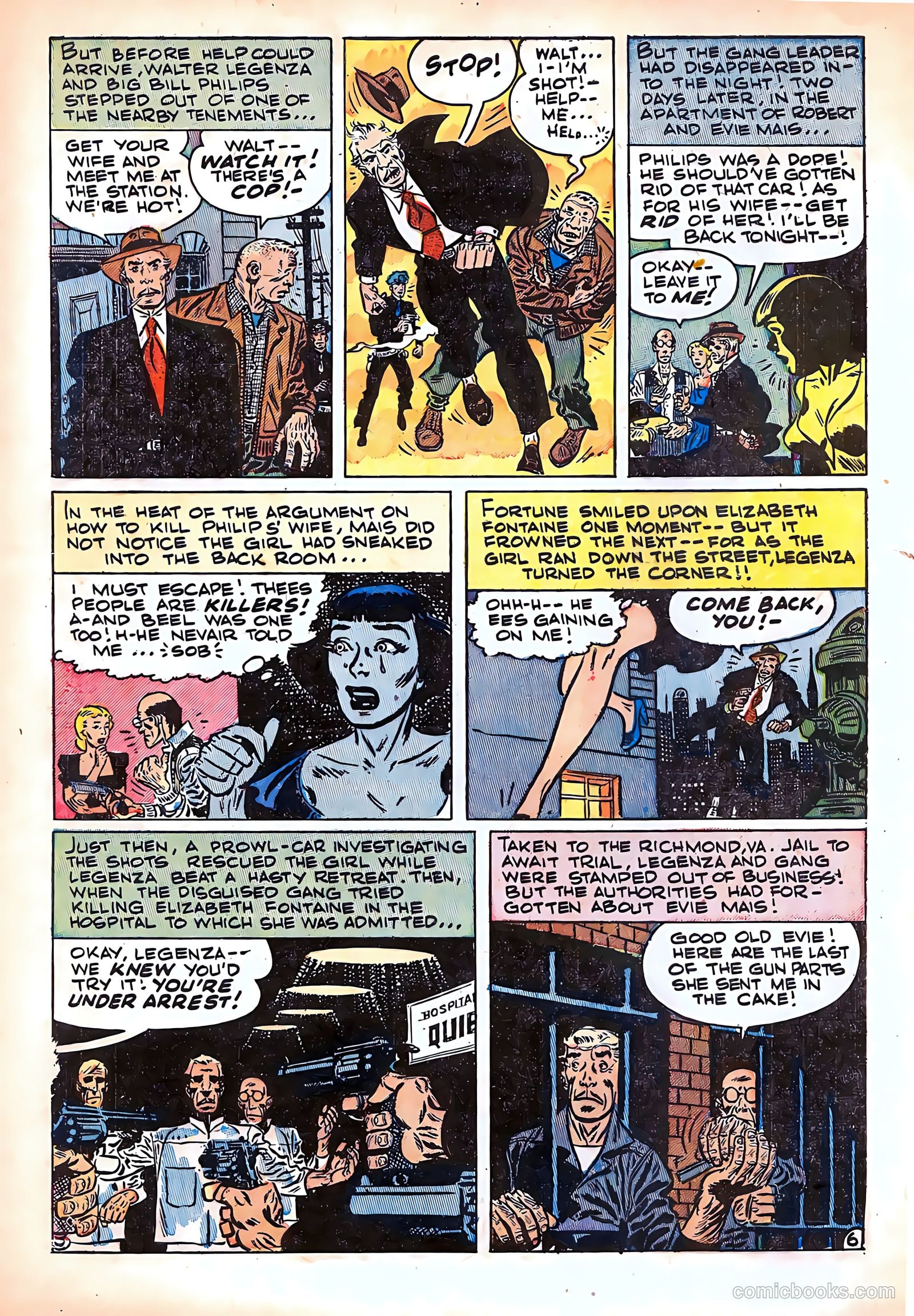 Prison Break! #2 (1951) — page 8 of 36
