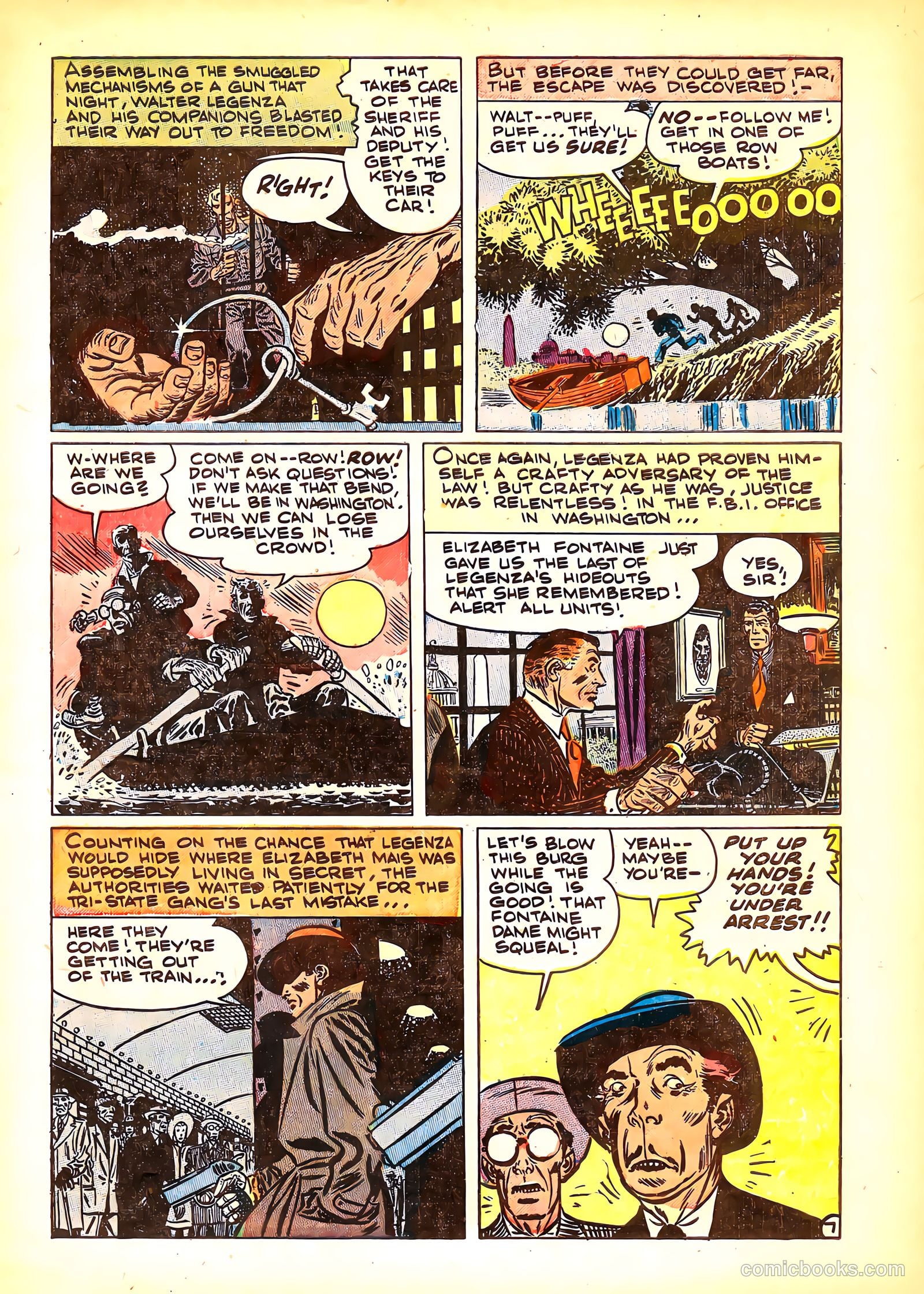 Prison Break! #2 (1951) — page 9 of 36