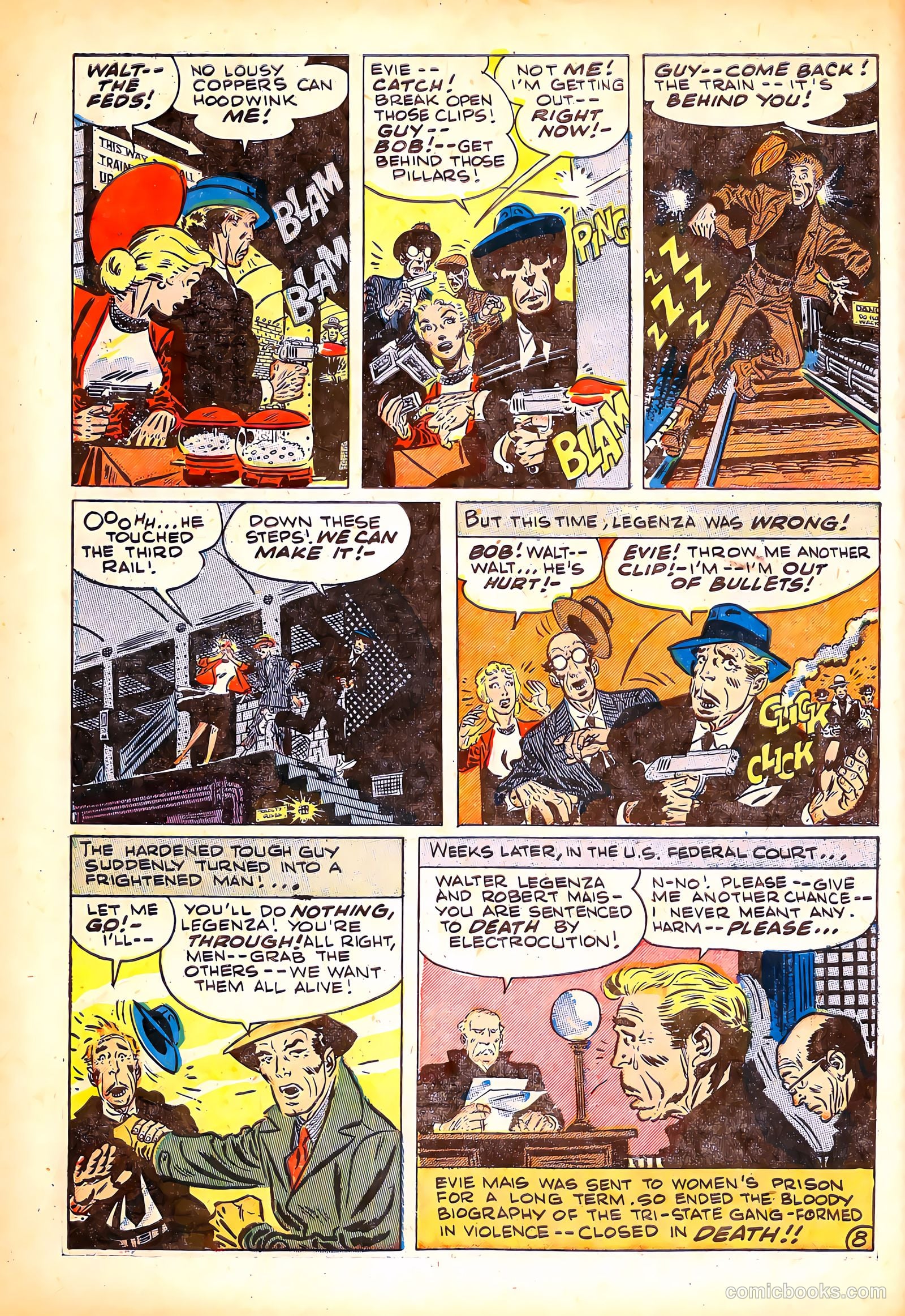 Prison Break! #2 (1951) — page 10 of 36