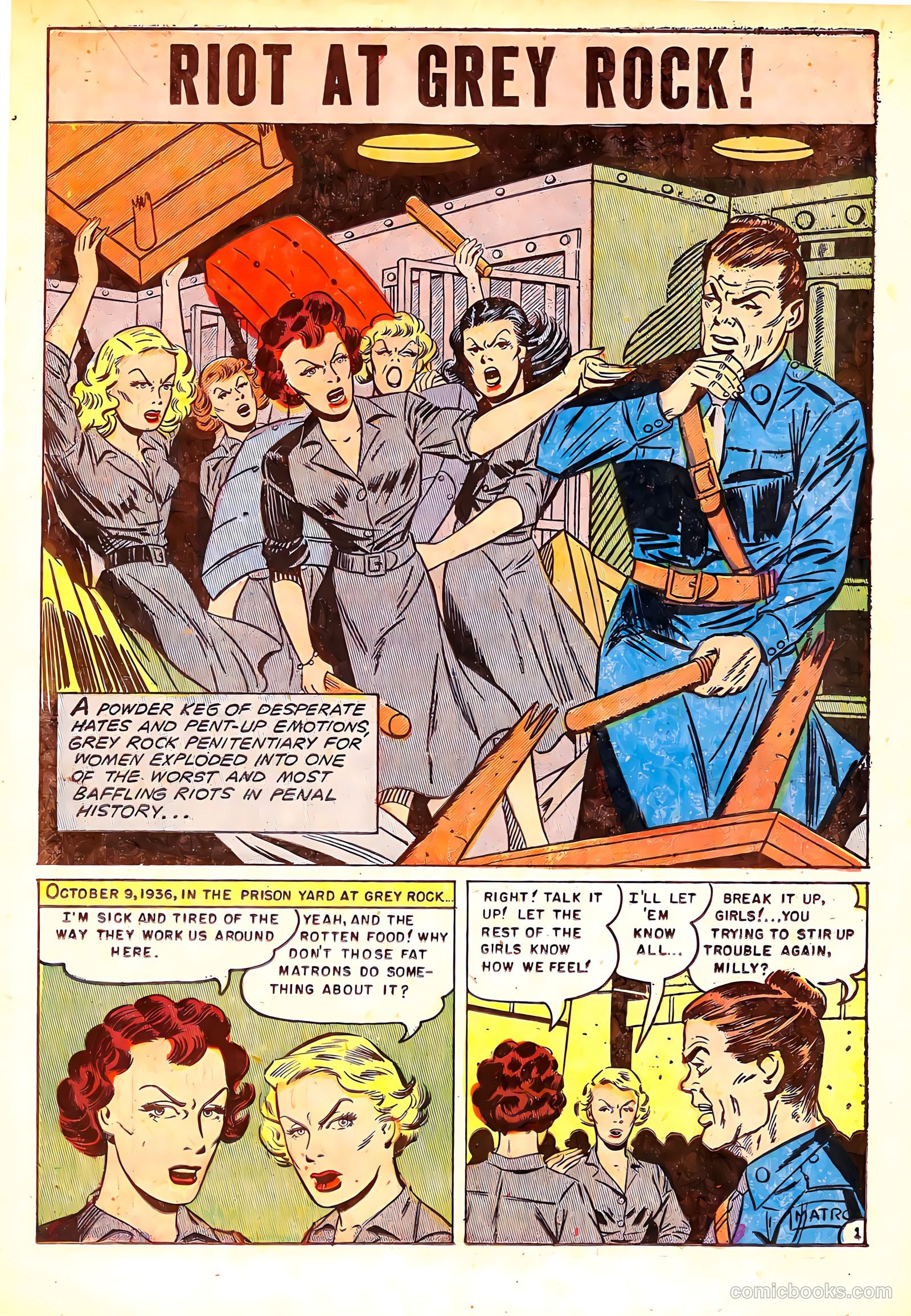 Prison Break! #2 (1951) — page 19 of 36