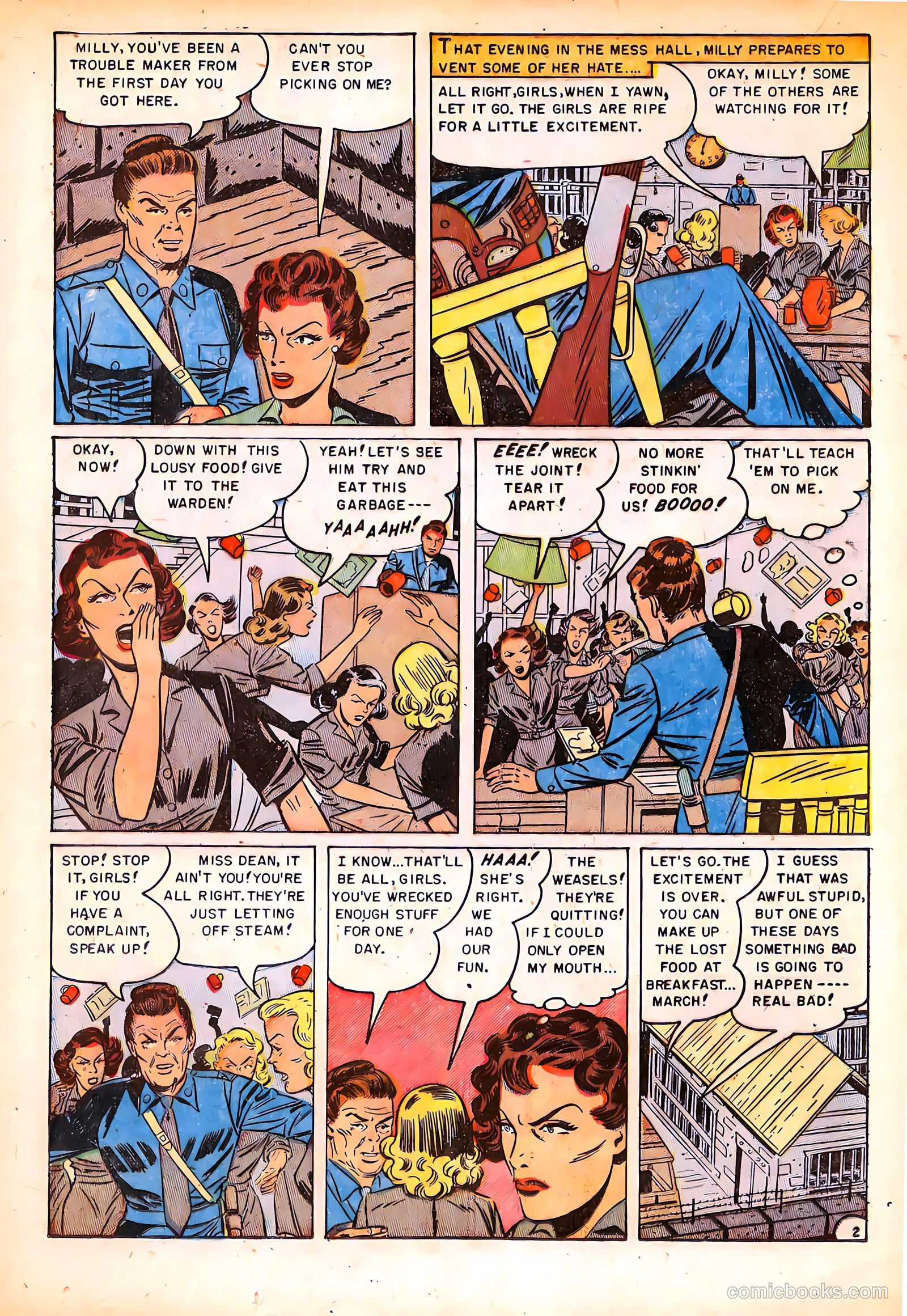Prison Break! #2 (1951) — page 20 of 36