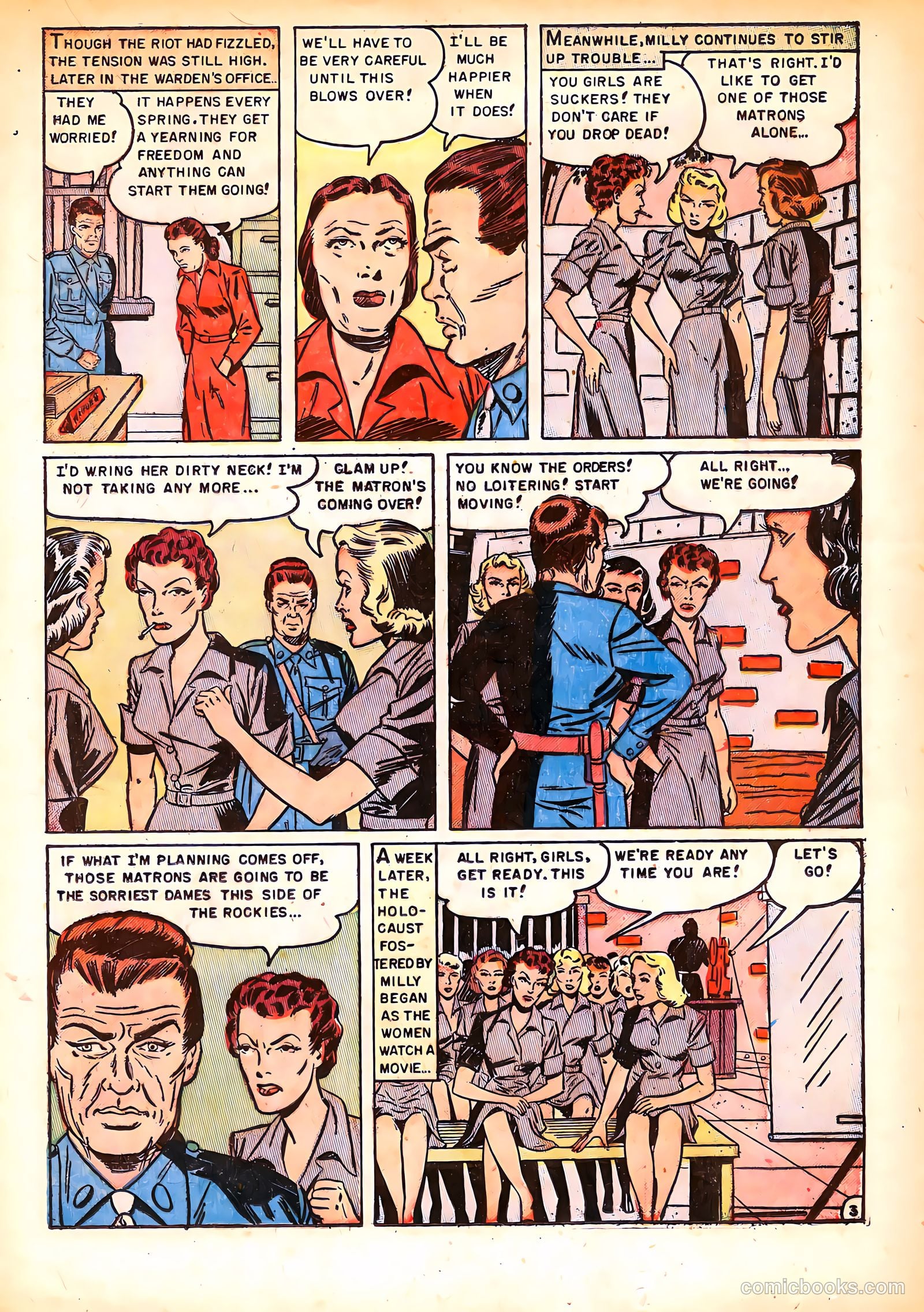 Prison Break! #2 (1951) — page 21 of 36