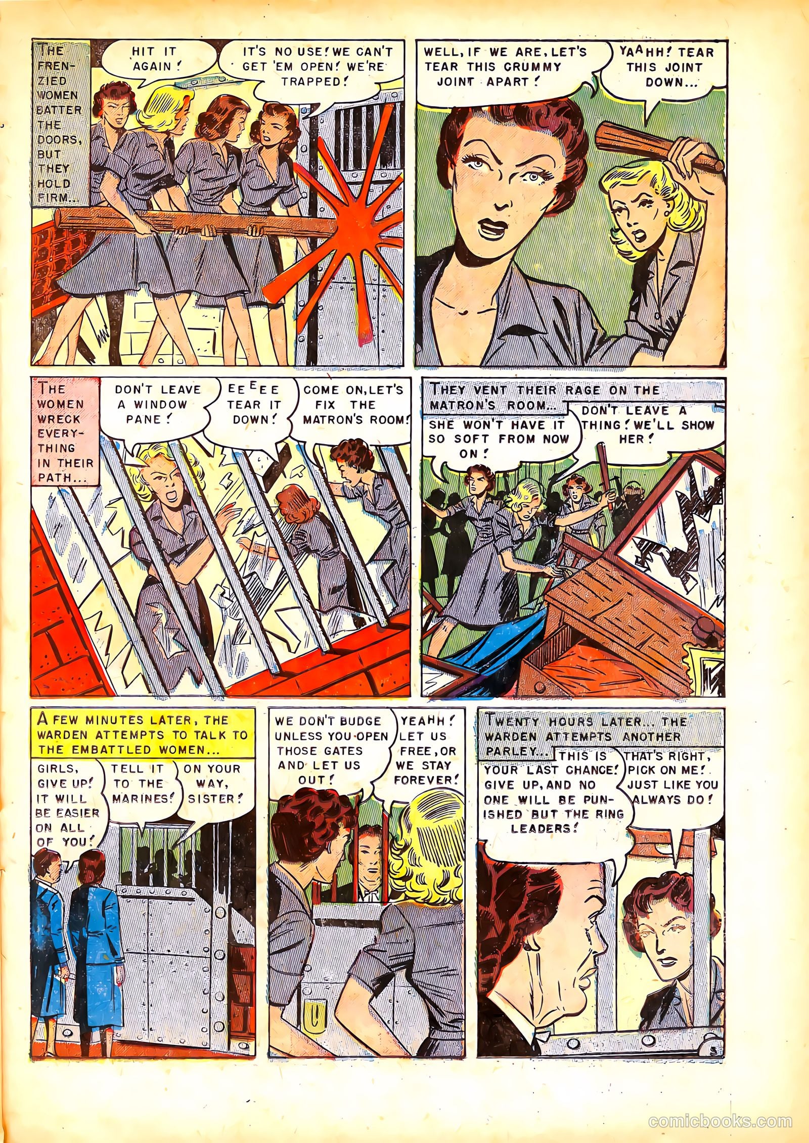 Prison Break! #2 (1951) — page 23 of 36