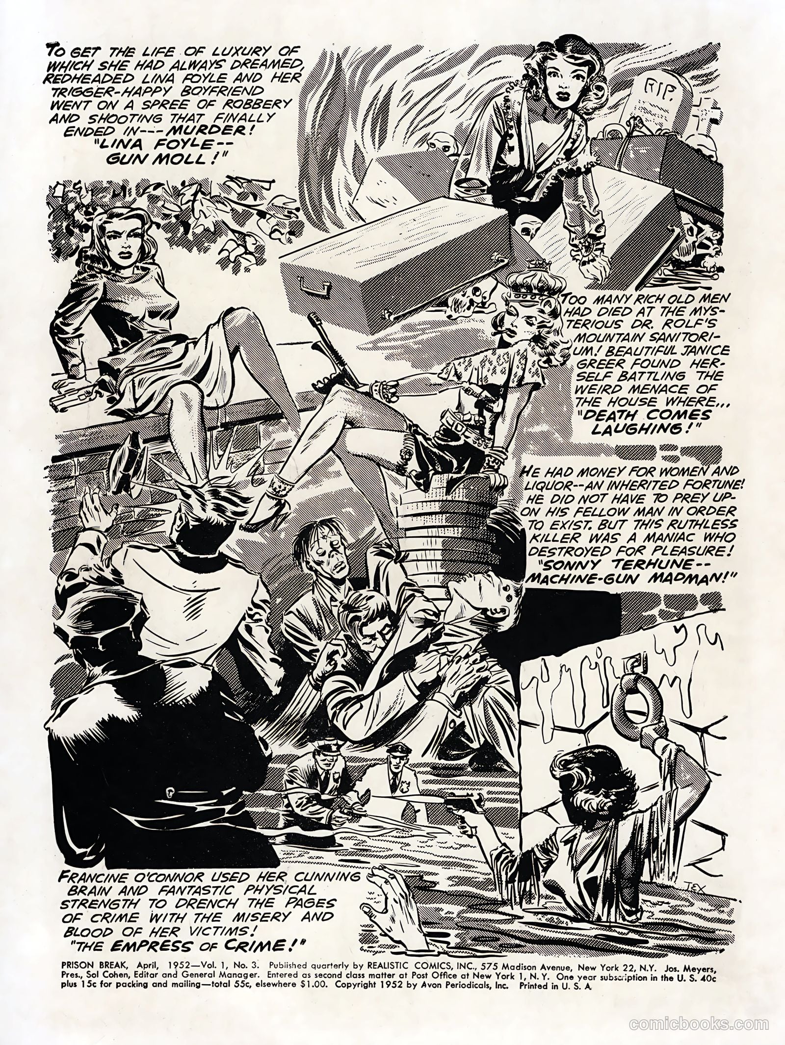 Prison Break! #3 (1952) — page 2 of 37