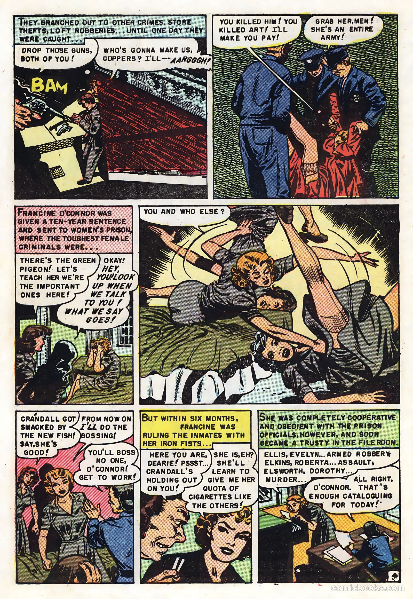 Prison Break! #3 (1952) — page 6 of 37