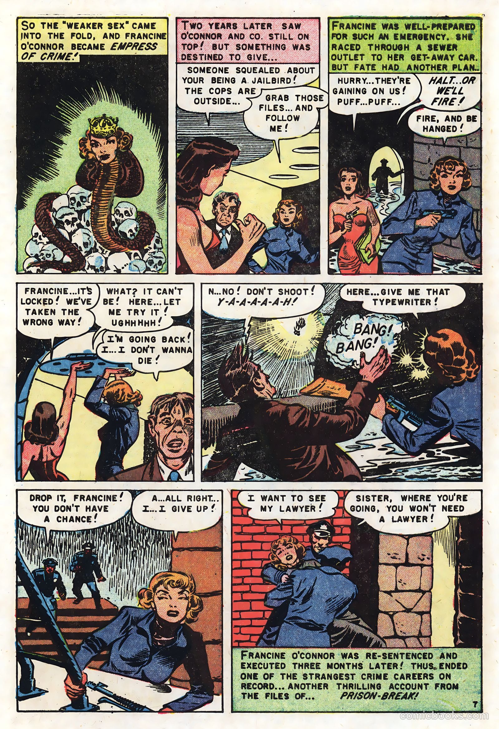 Prison Break! #3 (1952) — page 9 of 37