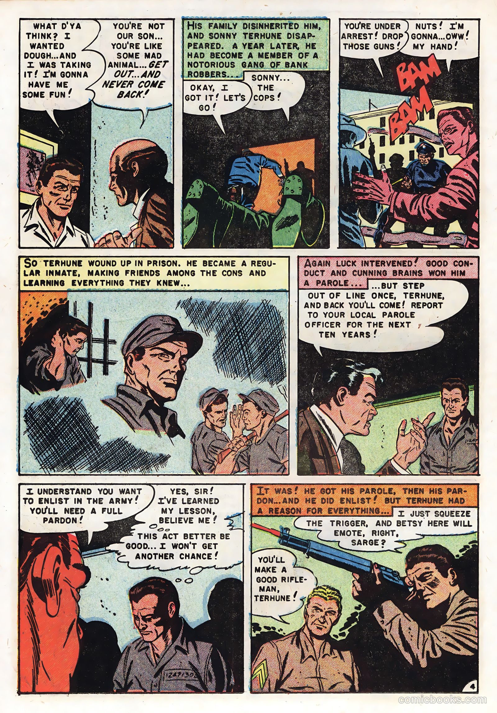 Prison Break! #3 (1952) — page 14 of 37