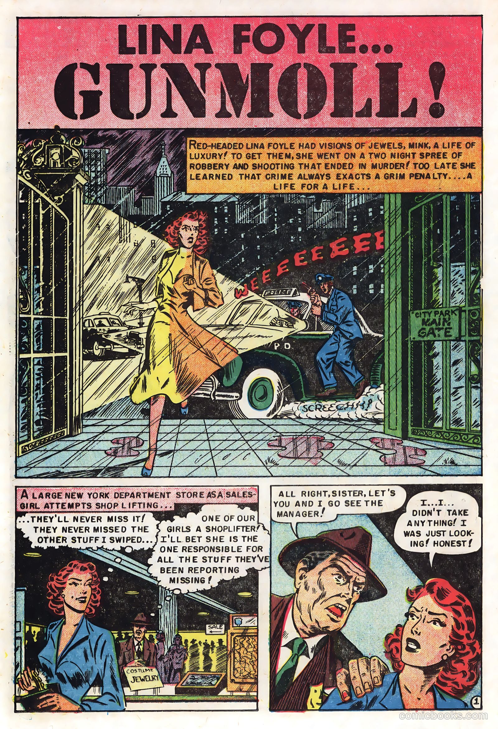 Prison Break! #3 (1952) — page 20 of 37